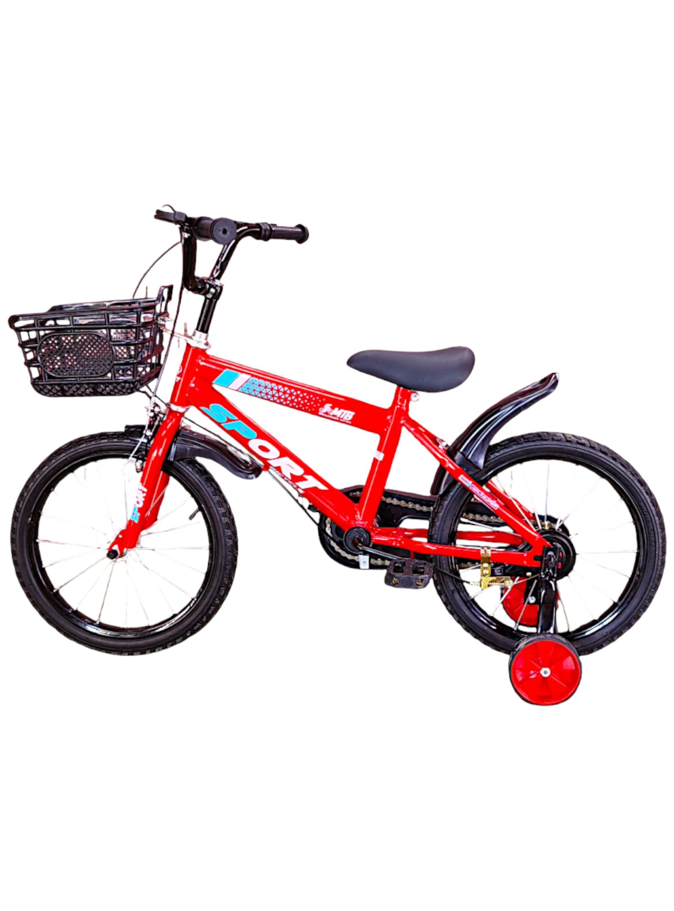 Bicicleta Aro 16 Infantil Sport Roja -2