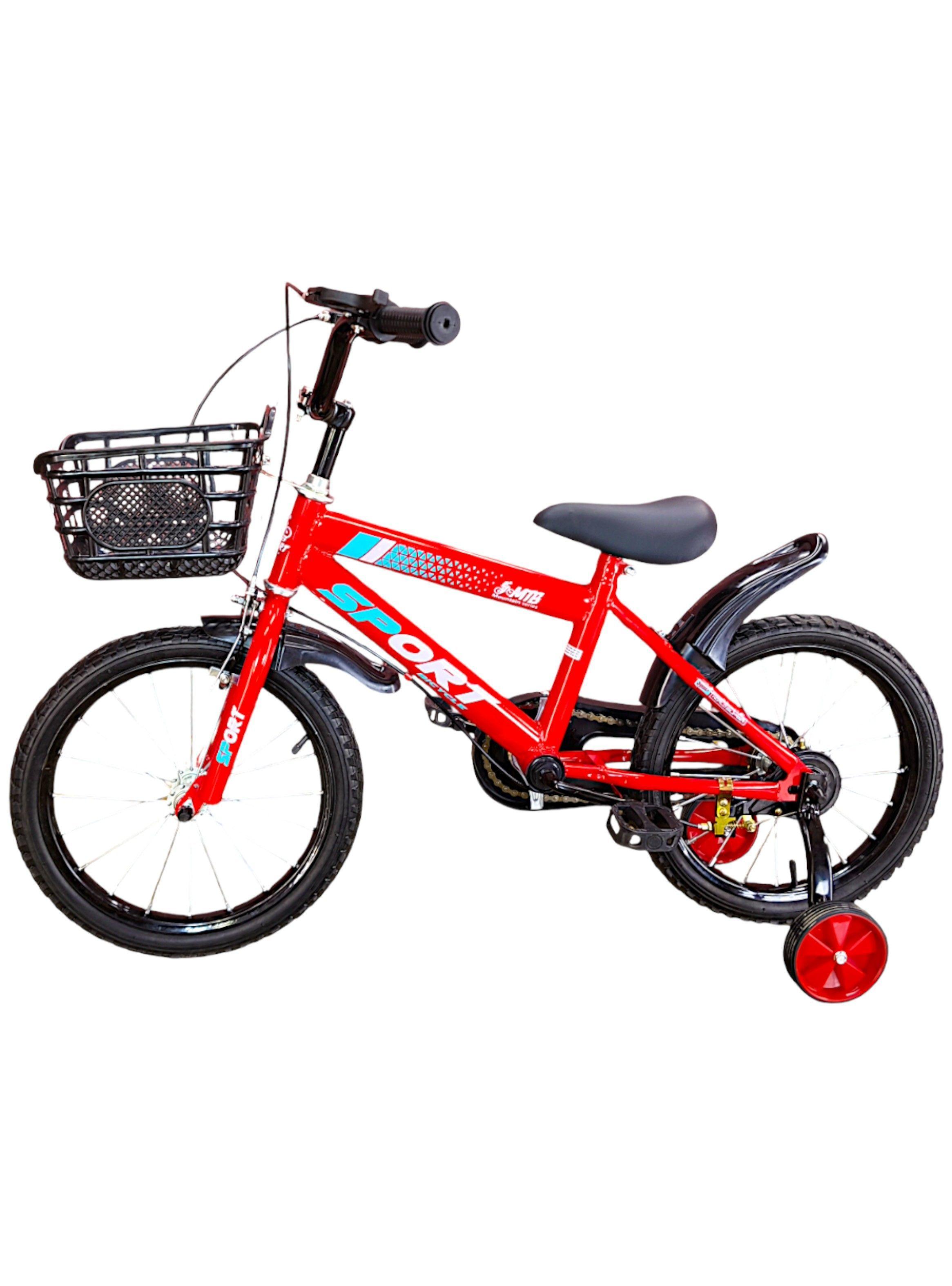Bicicleta Aro 16 Infantil Sport Roja -3