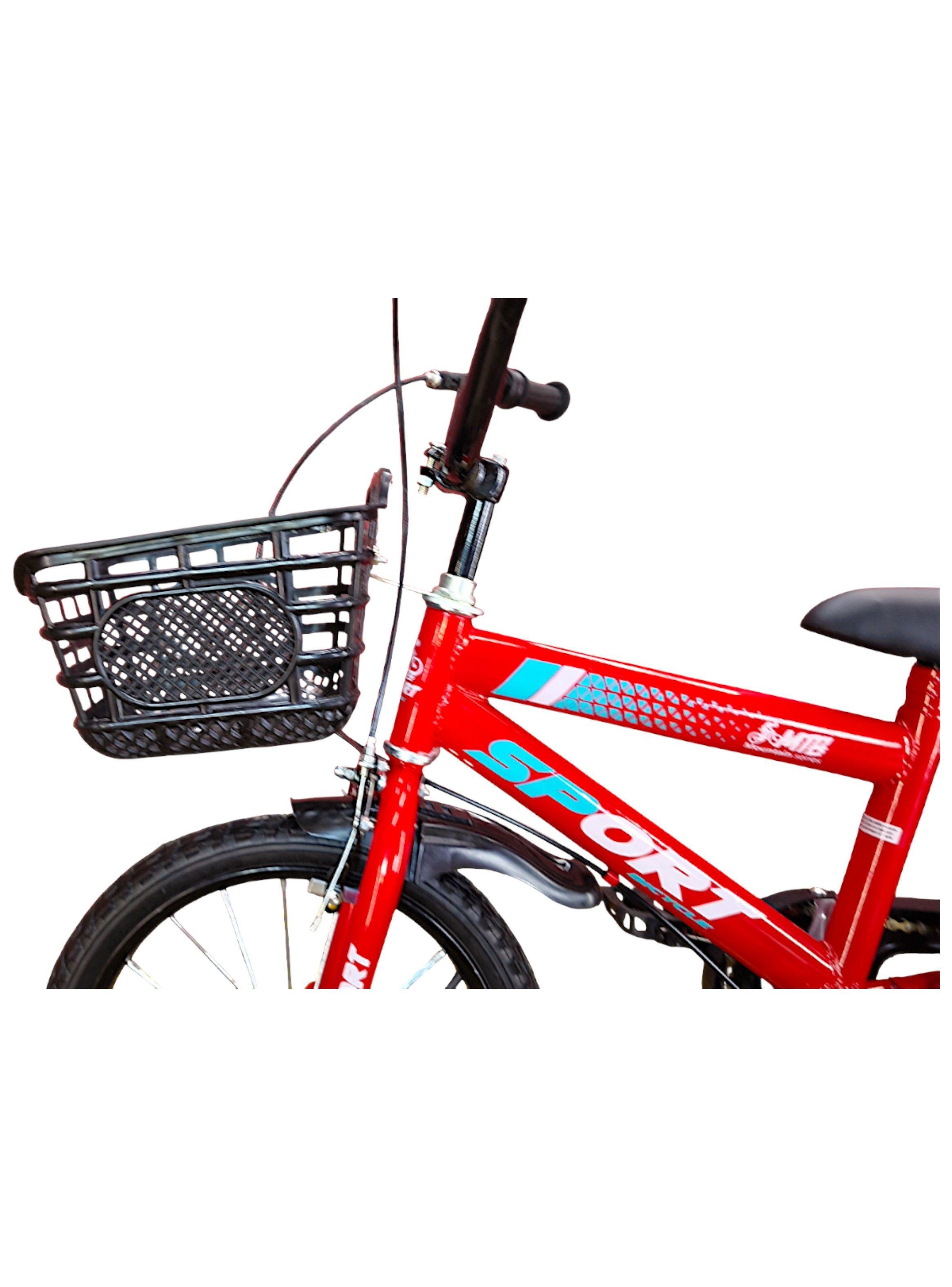 Bicicleta Aro 16 Infantil Sport Roja -6
