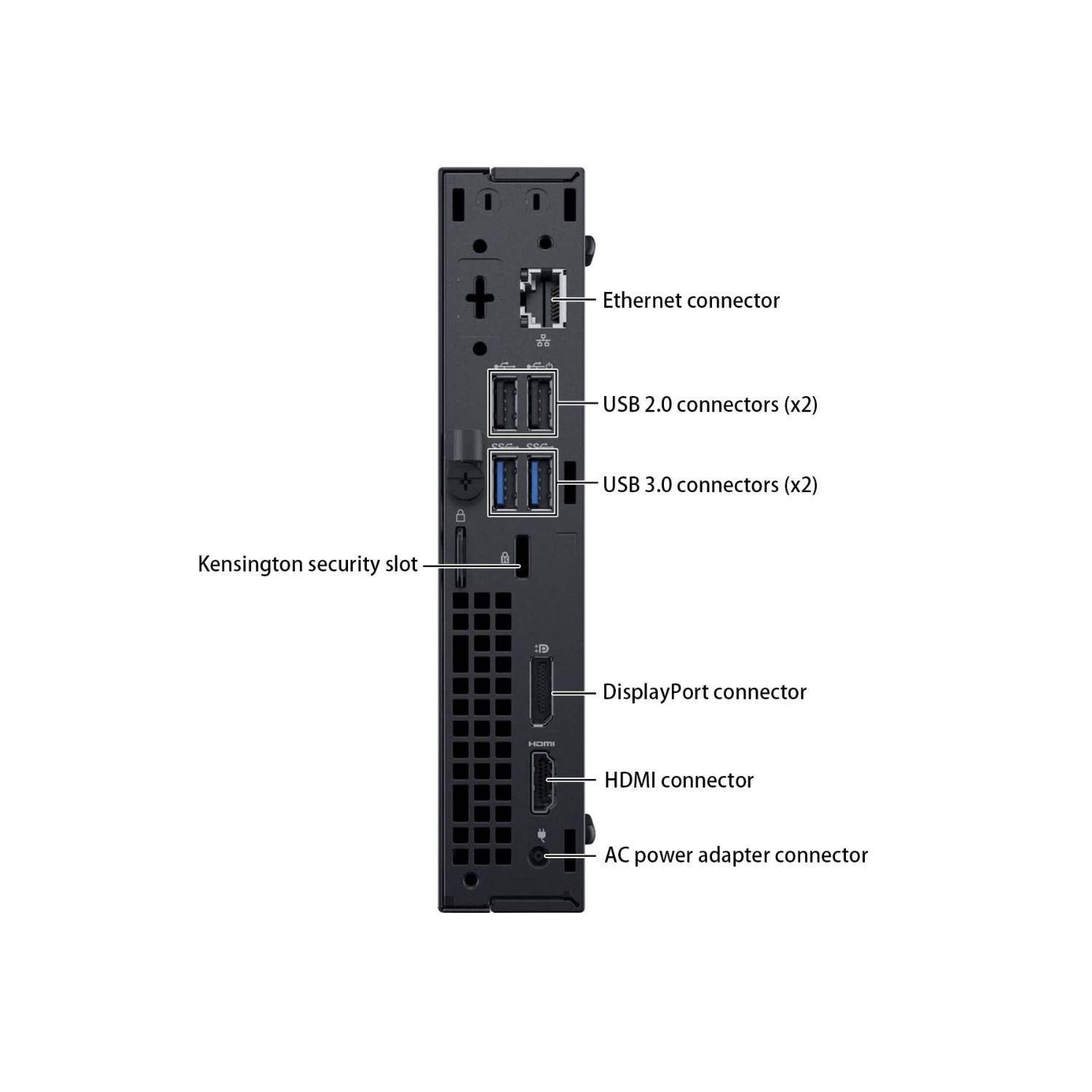 Computador Micro Dell 3060 i5-8500 - SSD256 - 16GB RAM W.11 Rea-2