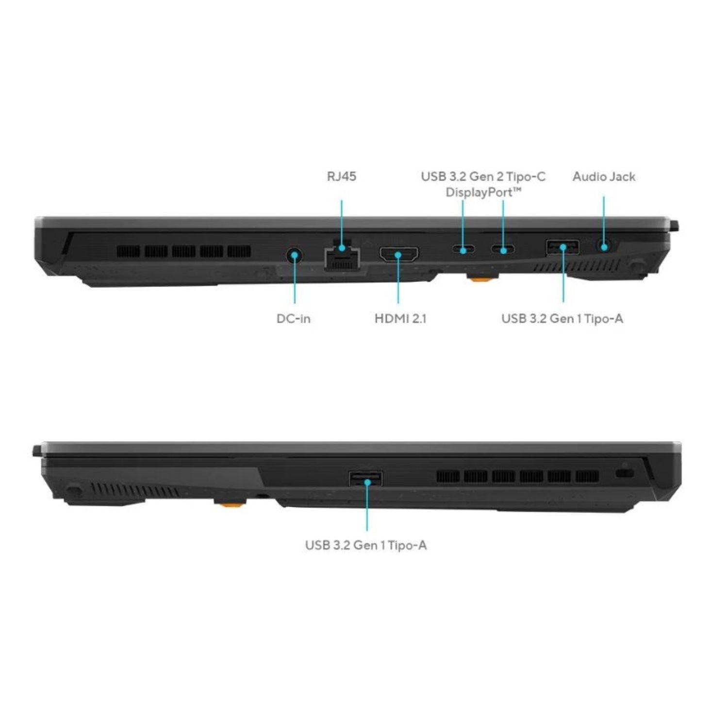 Notebook Asus TUF Gaming f15 i7 12700 - 16 GB RAM - 512 GB SSD. W1. Rea-2