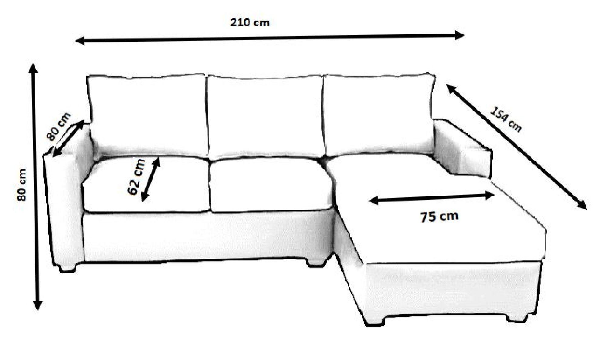 Sofá Seccional Musset 3C-7