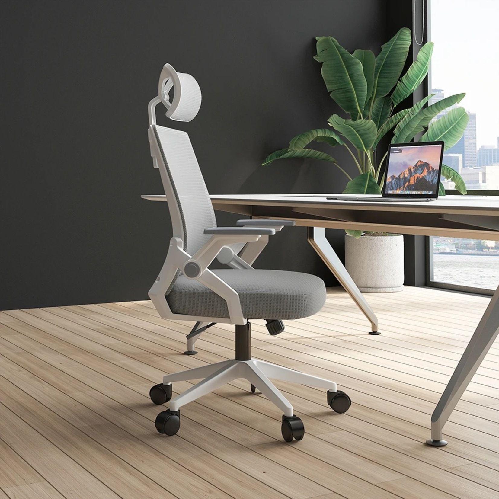 Silla de oficina ejecutiva Ergonomic Plus Gris-2