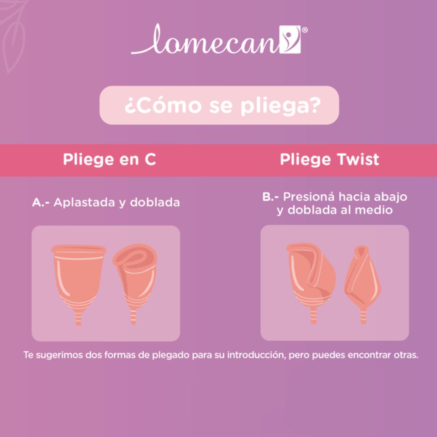 Lomecan Copa Menstrual Talla 2 X1-5