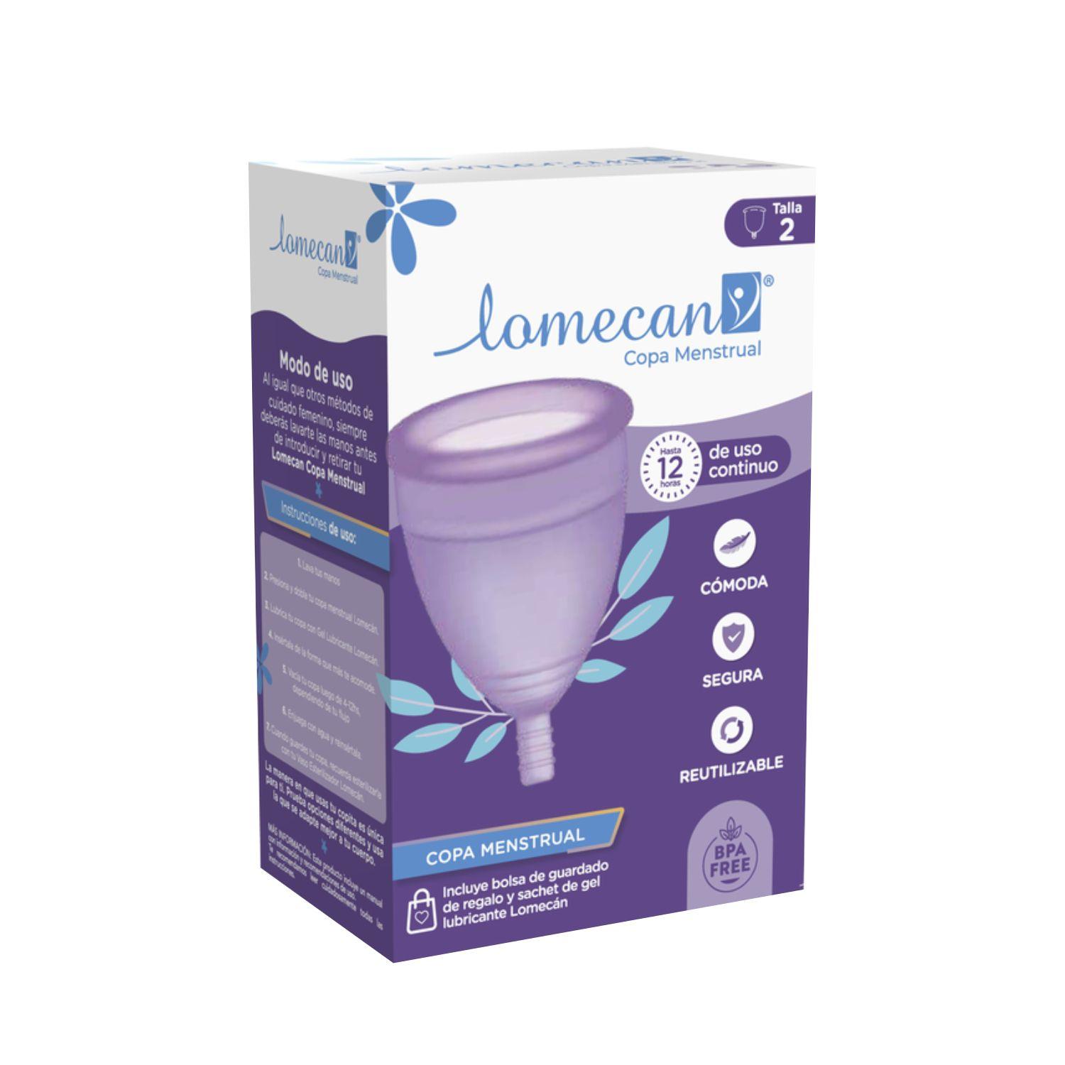 Lomecan Copa Menstrual Talla 2 X1-1