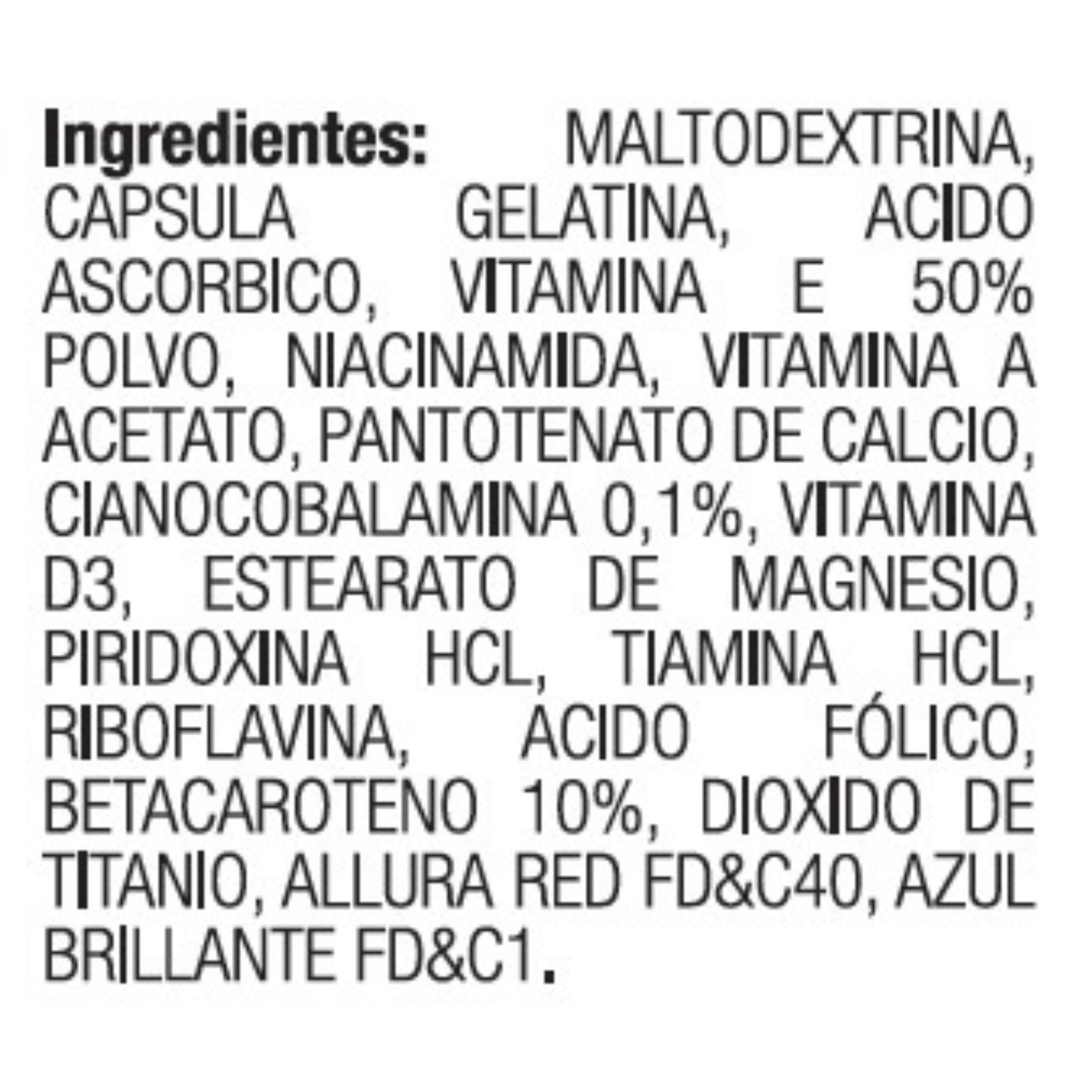 Shot B Multivitamínico Total 60 Cápsulas-3