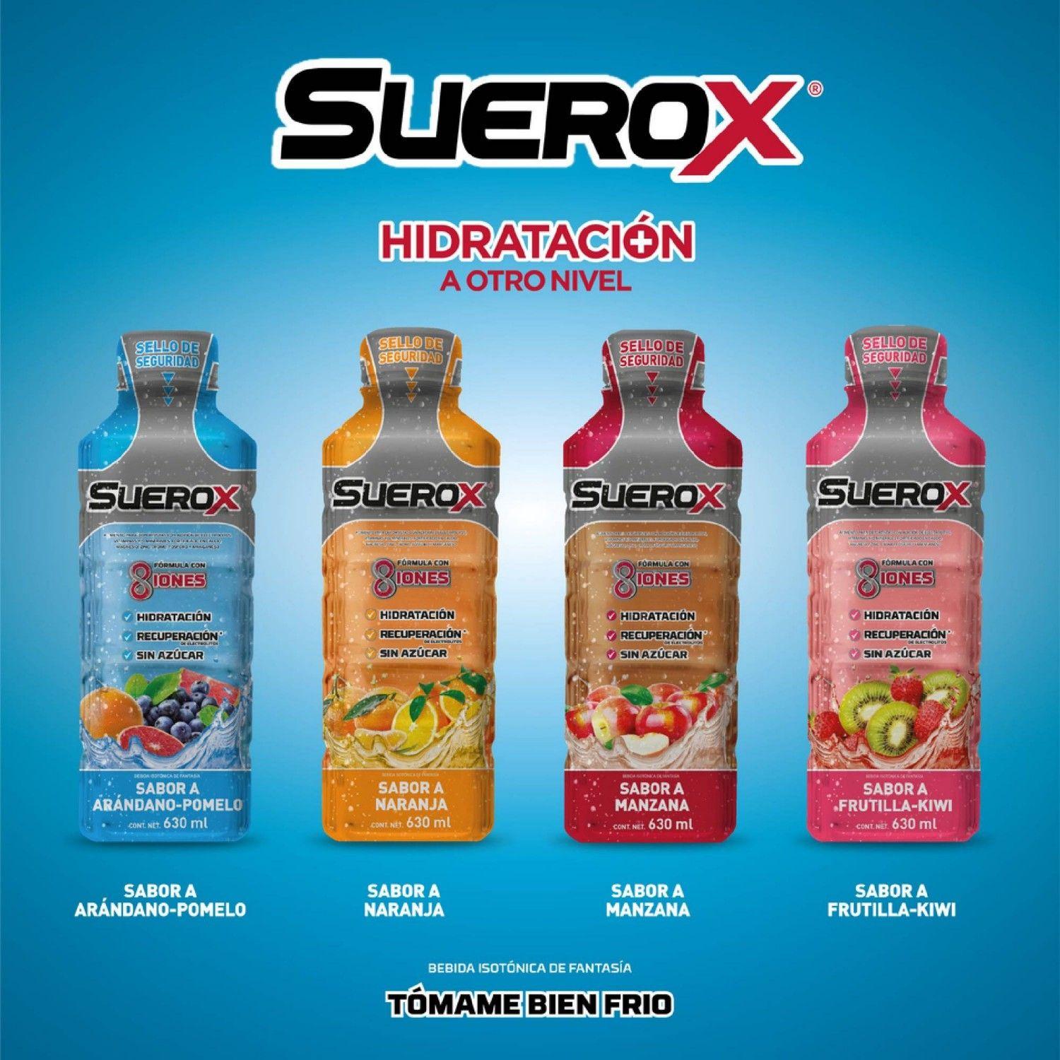 Suerox Bebida Isotónica Frutilla-kiwi 630 ML-4