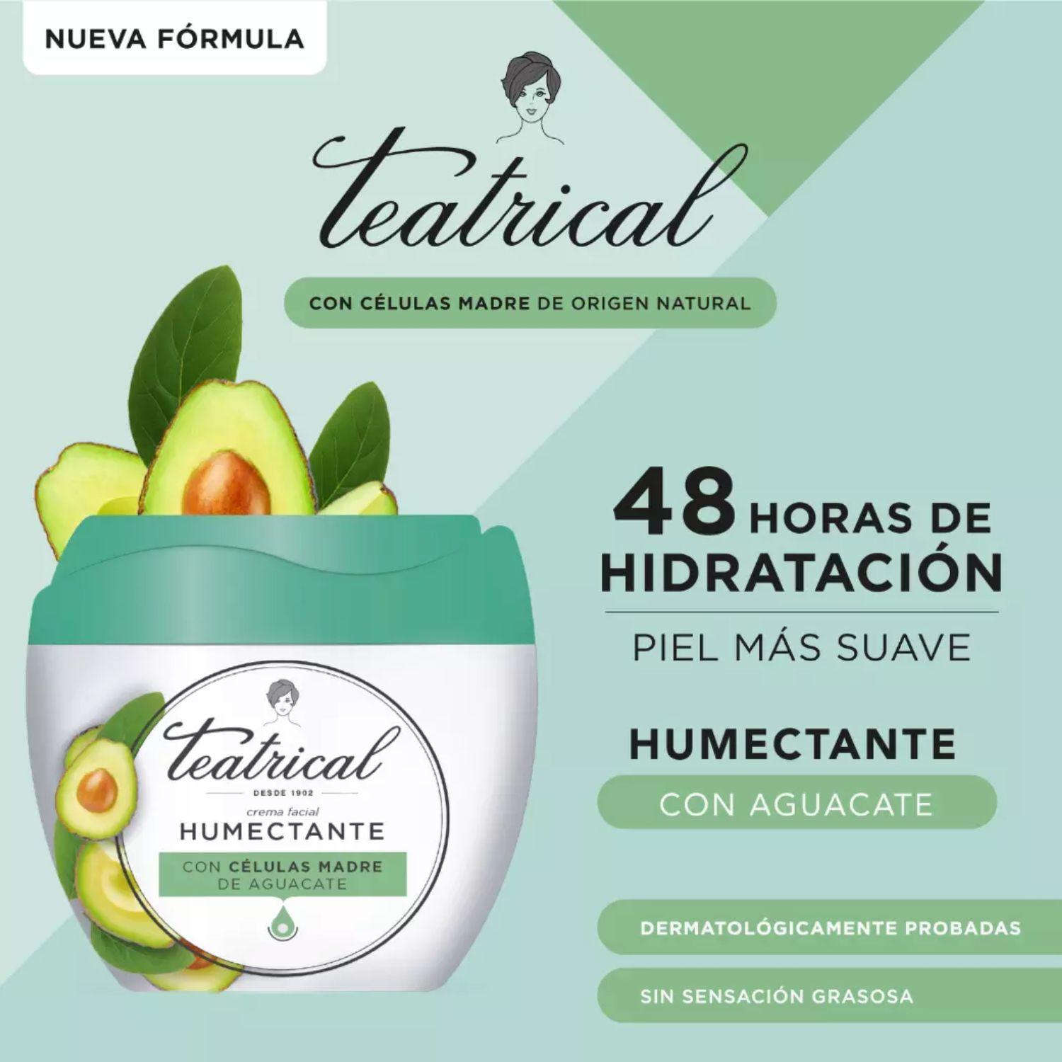 Teatrical Crema Facial Humectante 100 GR-1