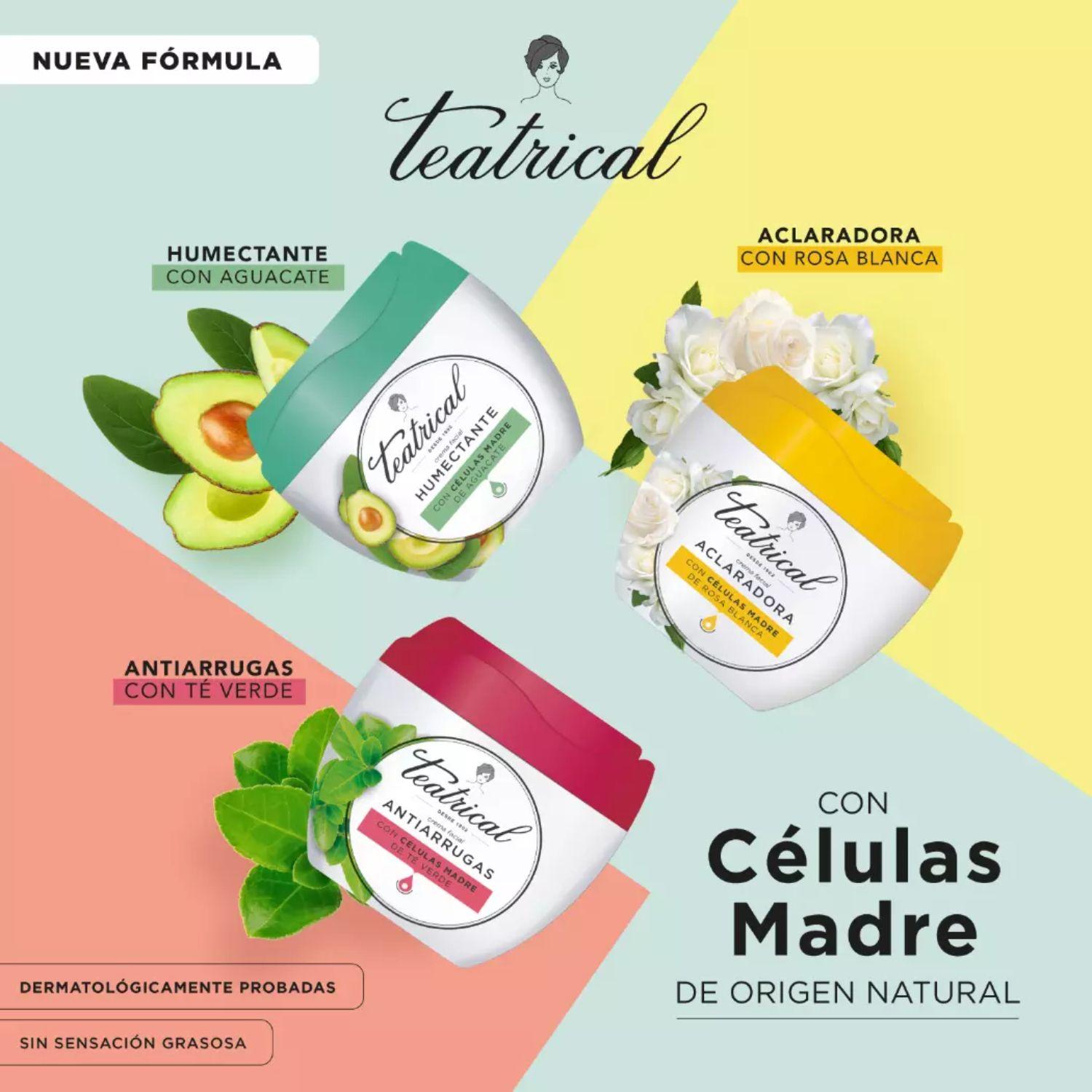 Teatrical Crema Facial Humectante 100 GR-3