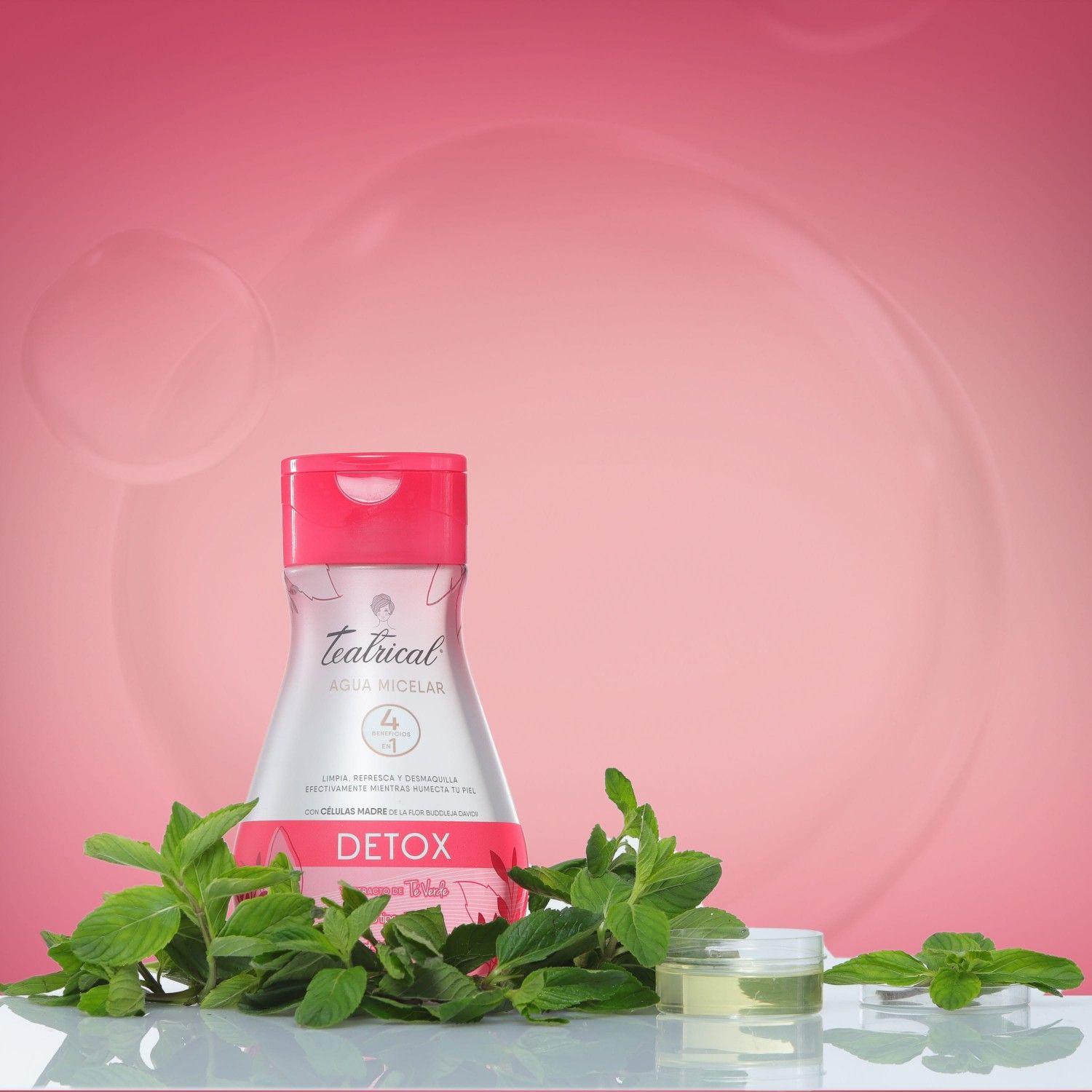 Teatrical Agua Micelar Té Verde - Detox 600 ML-5