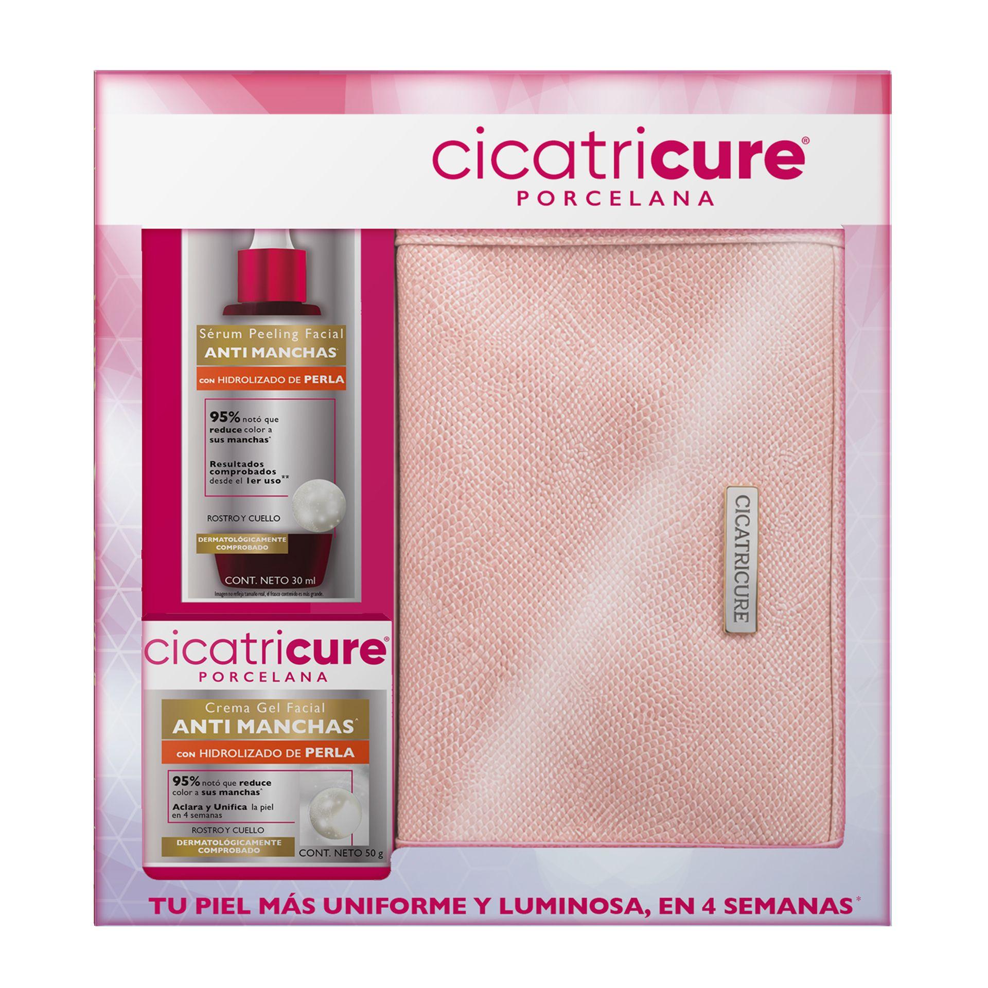 Pack Cicatricure Porcelana Sérum Peeling 30m + Crema Gel 50g-0