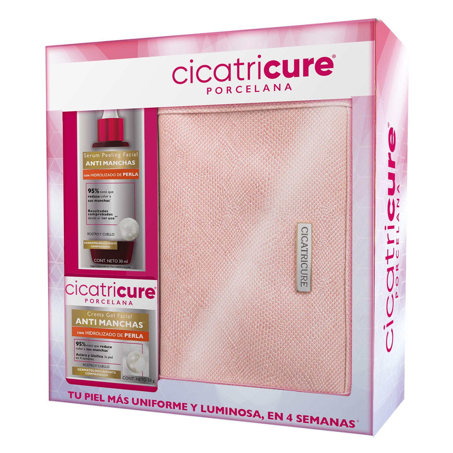 Pack Cicatricure Porcelana Sérum Peeling 30m + Crema Gel 50g-1