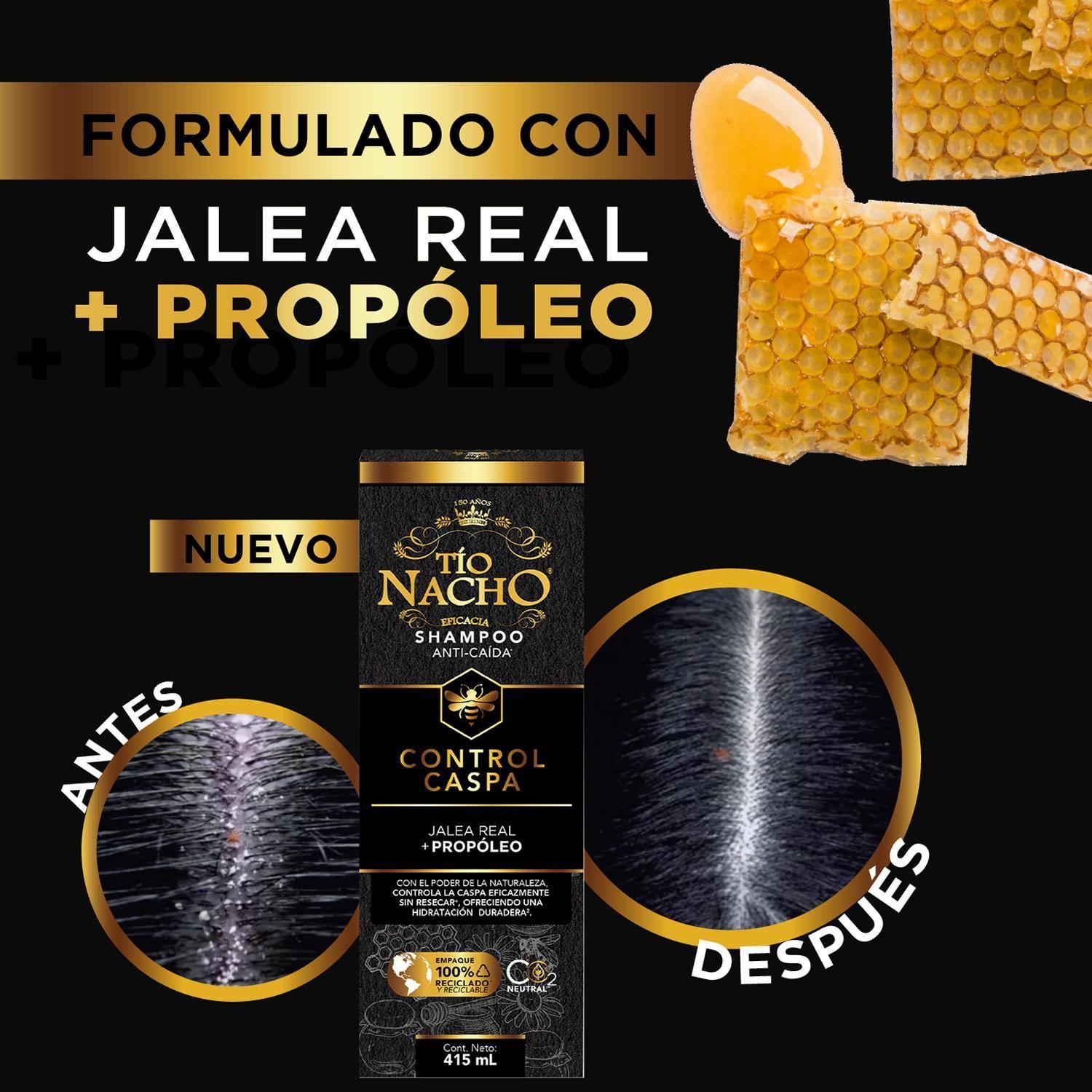 Tío Nacho Shampoo Caspa Propoleo 415 ML-3