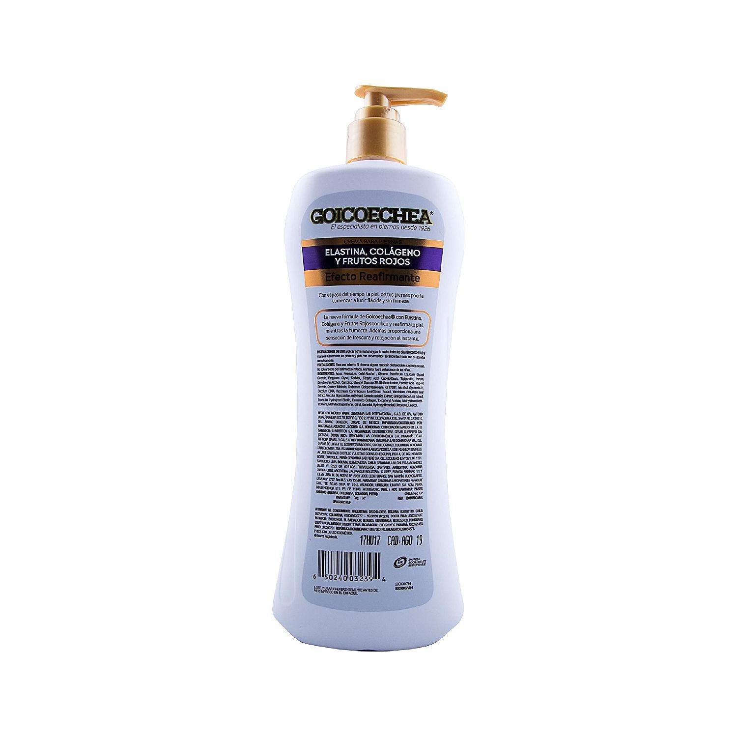 Goicochea Crema para Piernas Efecto Reafirmante 400 ML-2