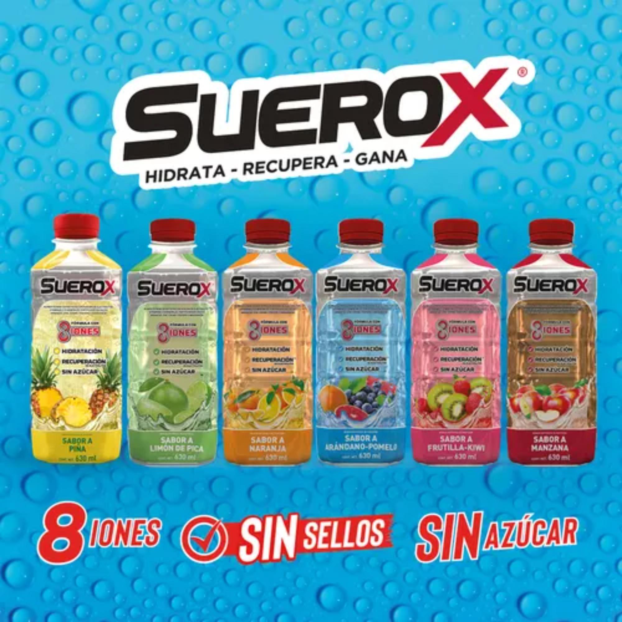Suerox Bebida Isotónica Piña 630 ML-4