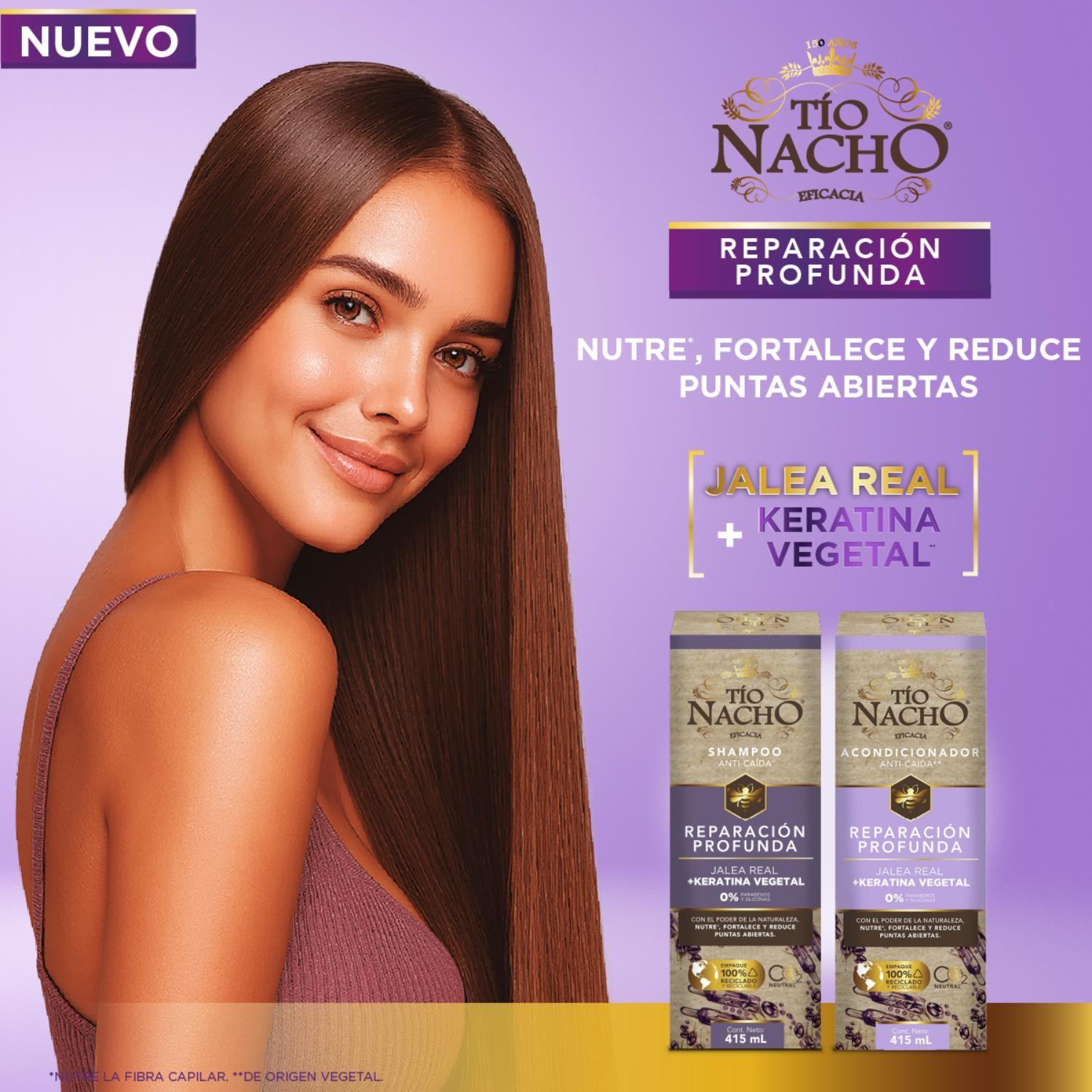 Tïo Nacho Shampoo Keratina Vegetal 415 ML-2