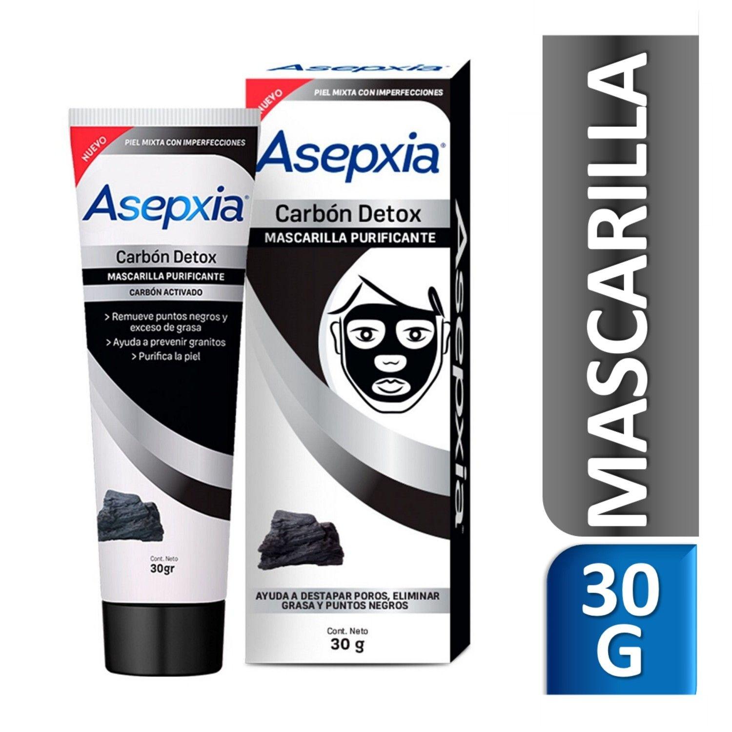 Asepxia Mascarilla Peel Off Purificante Carbón 30 Gr-1