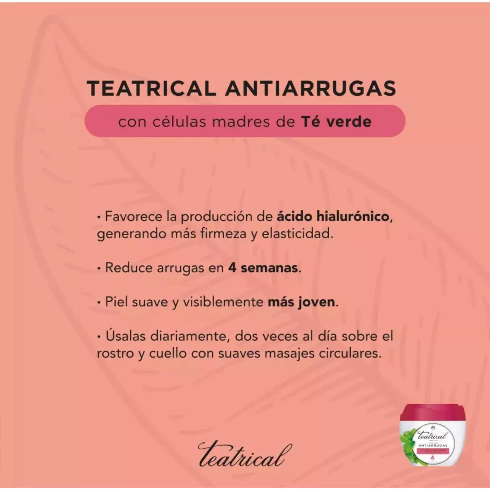 Teatrical Crema Facial Antiarrugas 100 GR-2