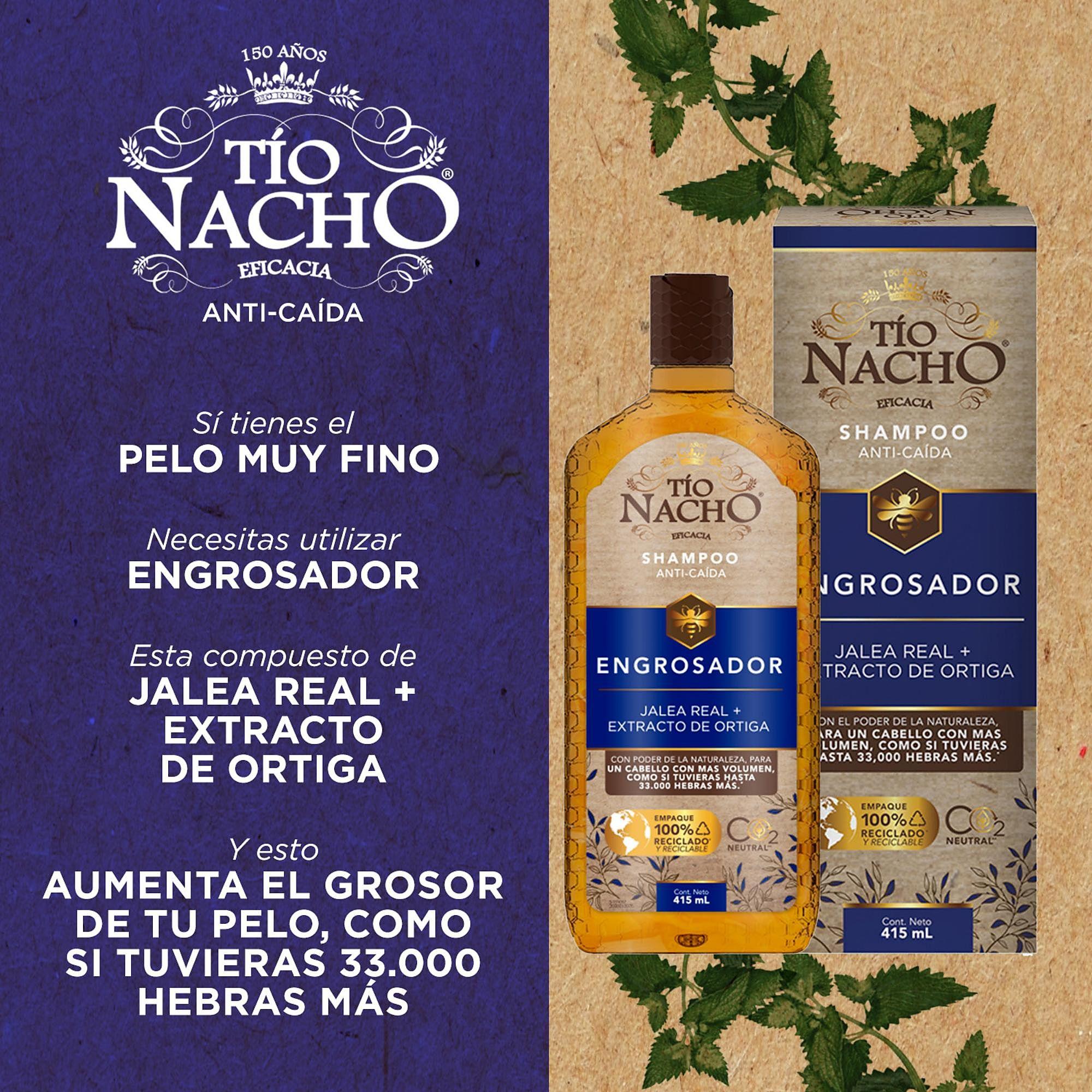 Tío Nacho Engrosador Shampoo 415 ML-4