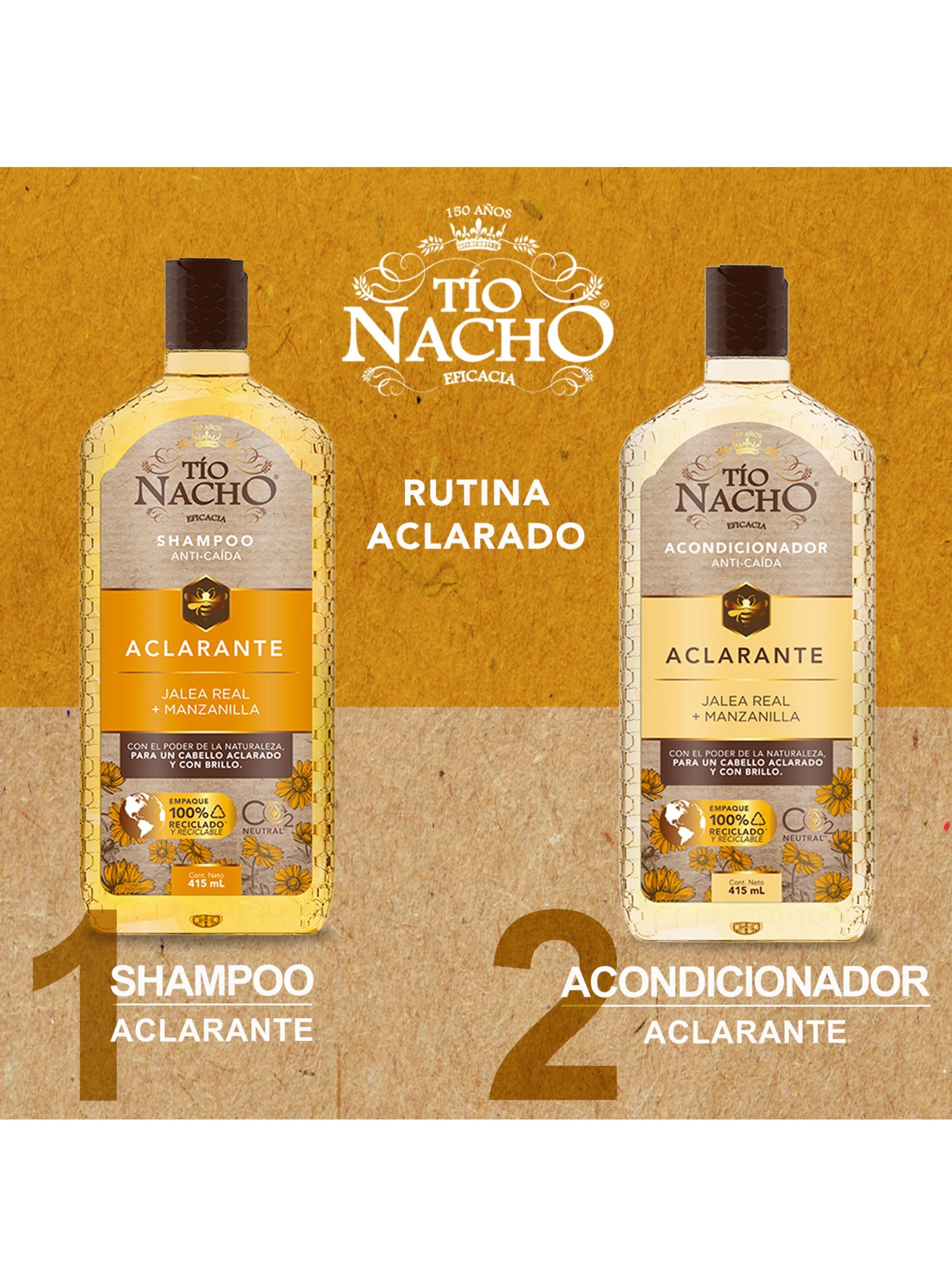 Tío Nacho Aclarante Anticaida Jalea Real + Manzanilla 1 LT-2