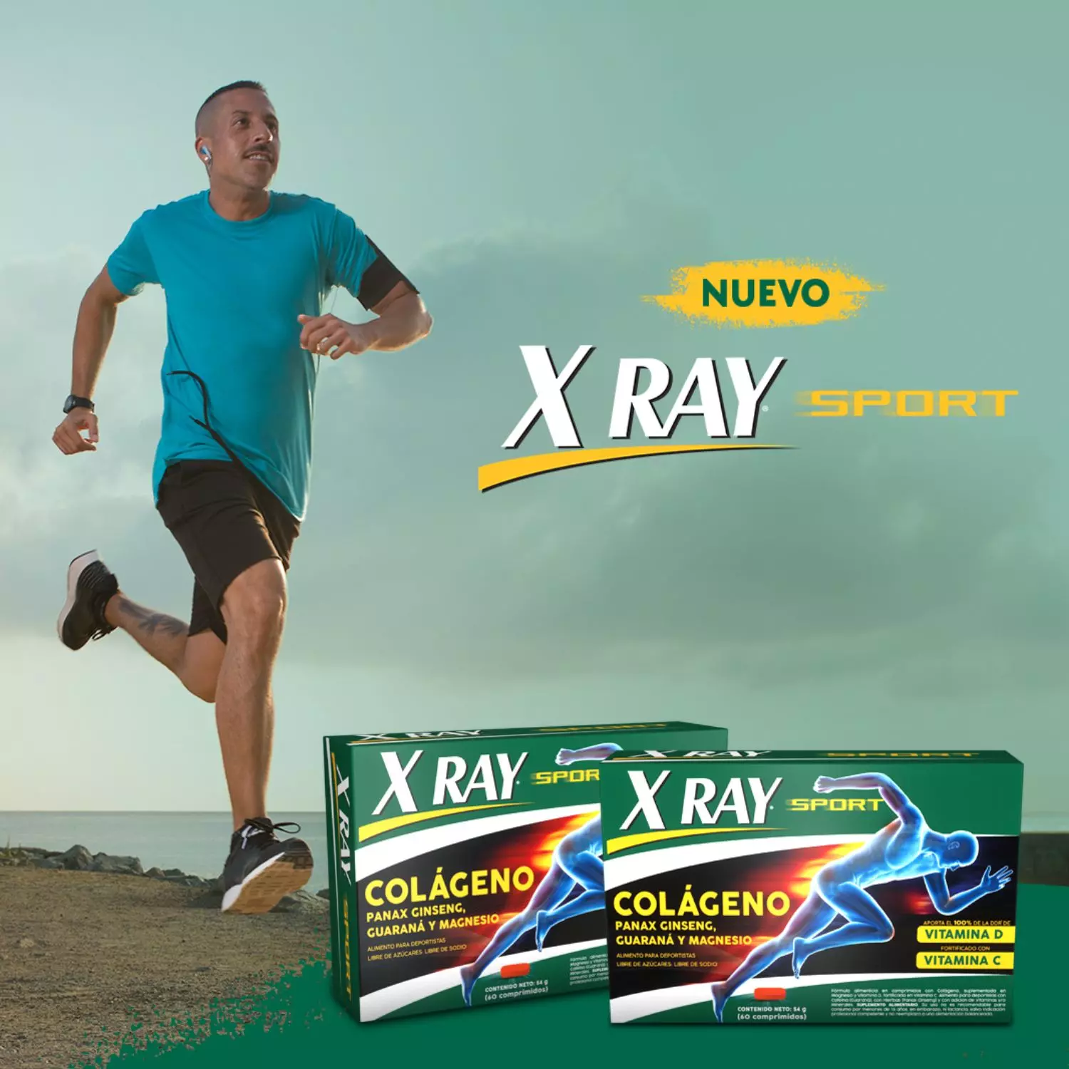 X Ray Sport Colágeno Comprimidos 60-6