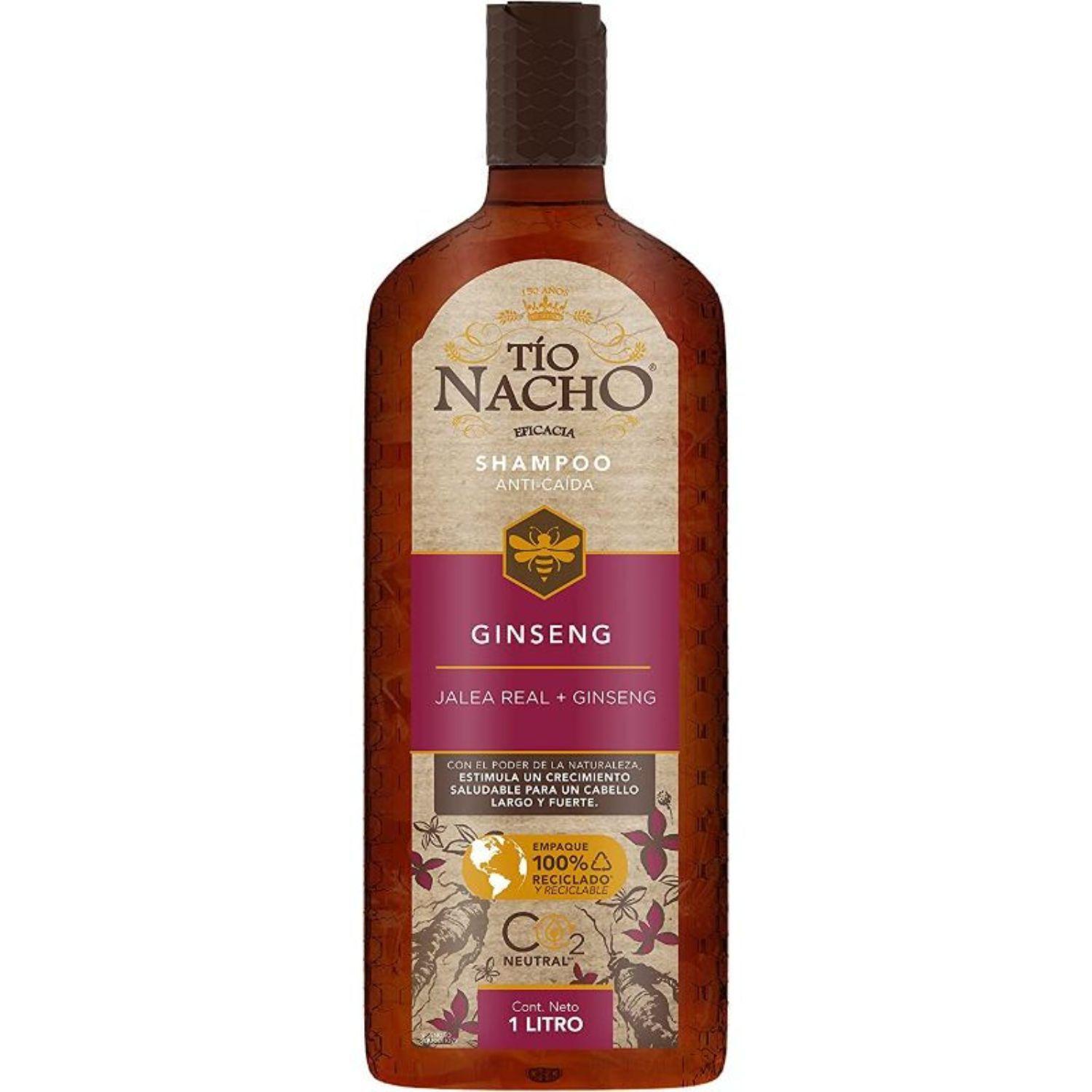 Tío Nacho Shampoo Ginseng 1 LT-0