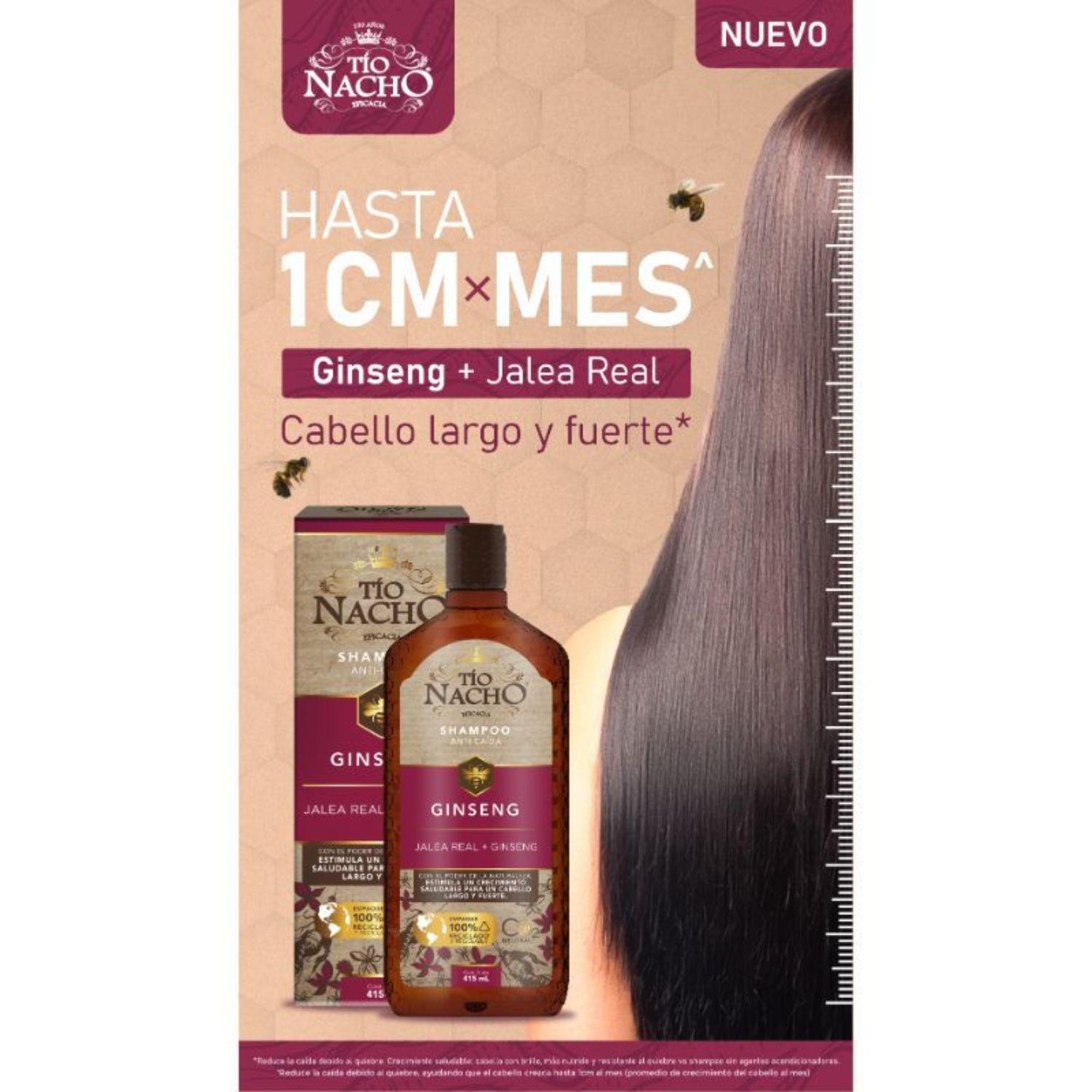 Tío Nacho Shampoo Ginseng 1 LT-1