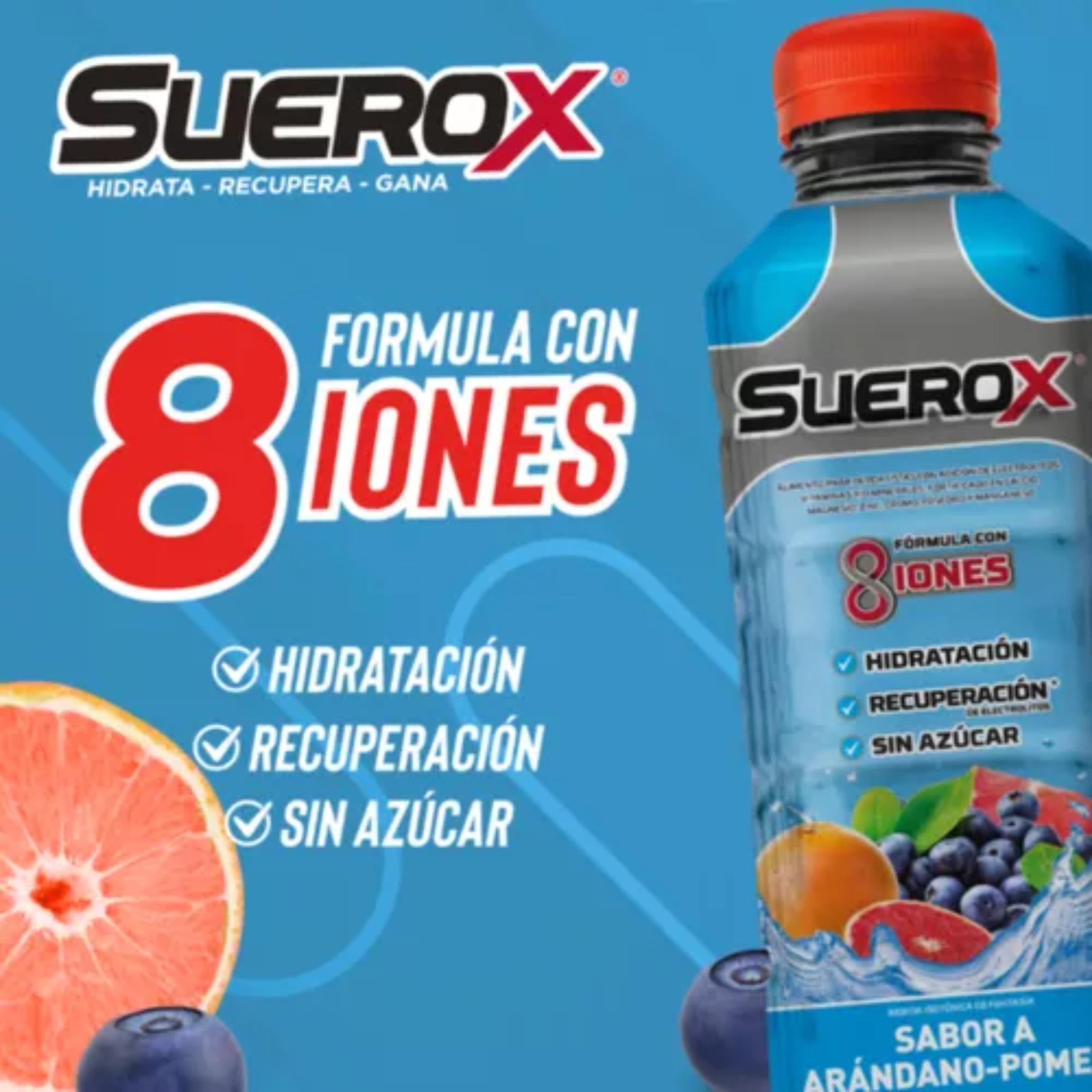 Suerox Bebida Isotónica Arándano Pomelo 1 Litro-1