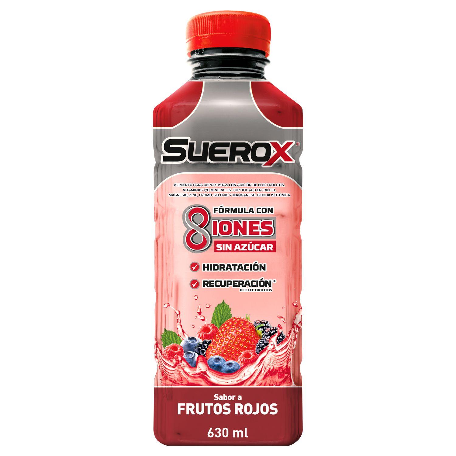 Pack Suerox Bebida Isotonica Frutos Rojos 630 Ml X 6 Un-1
