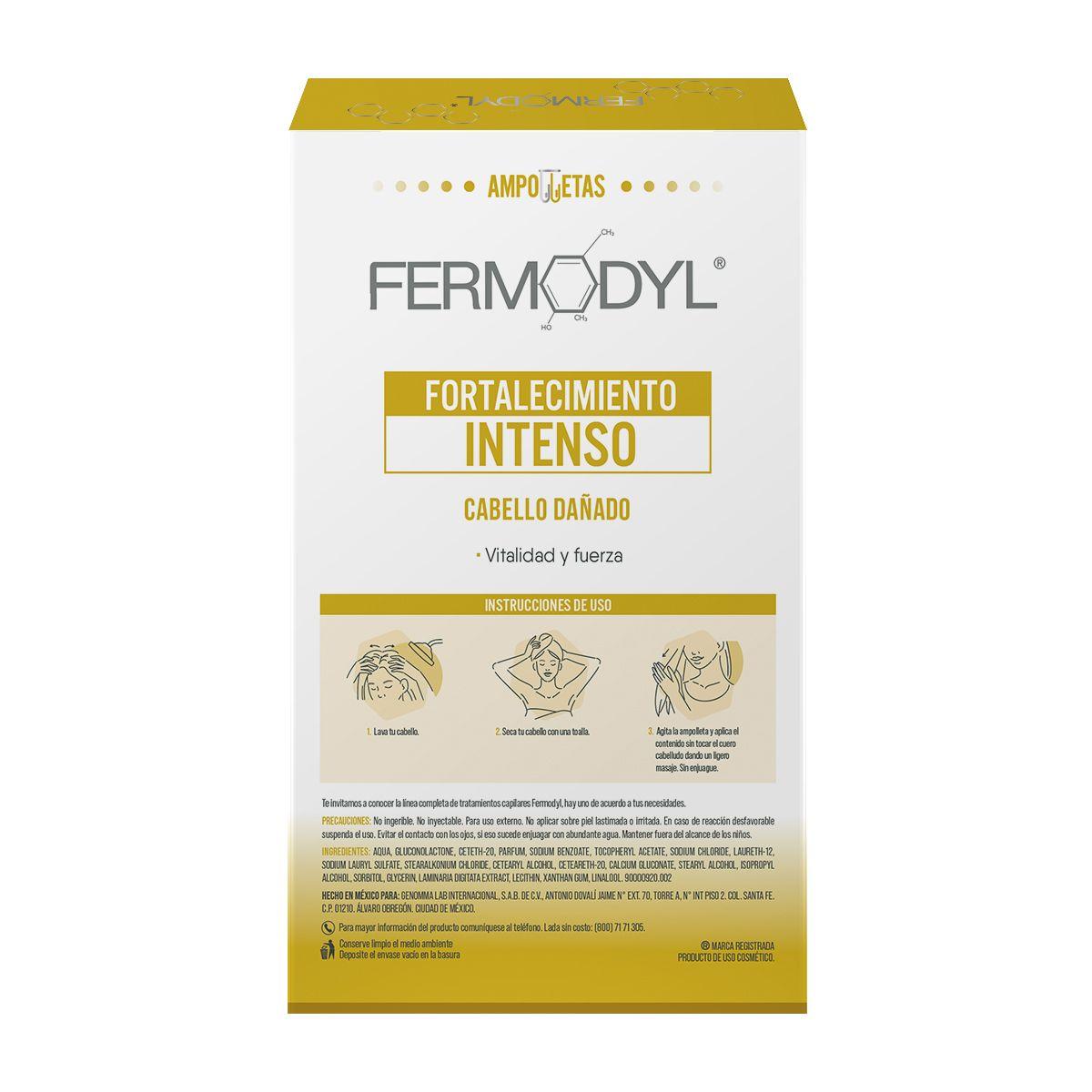 Fermodyl Fortalecimiento Capilar Intenso Ampollas 6X10Ml-2