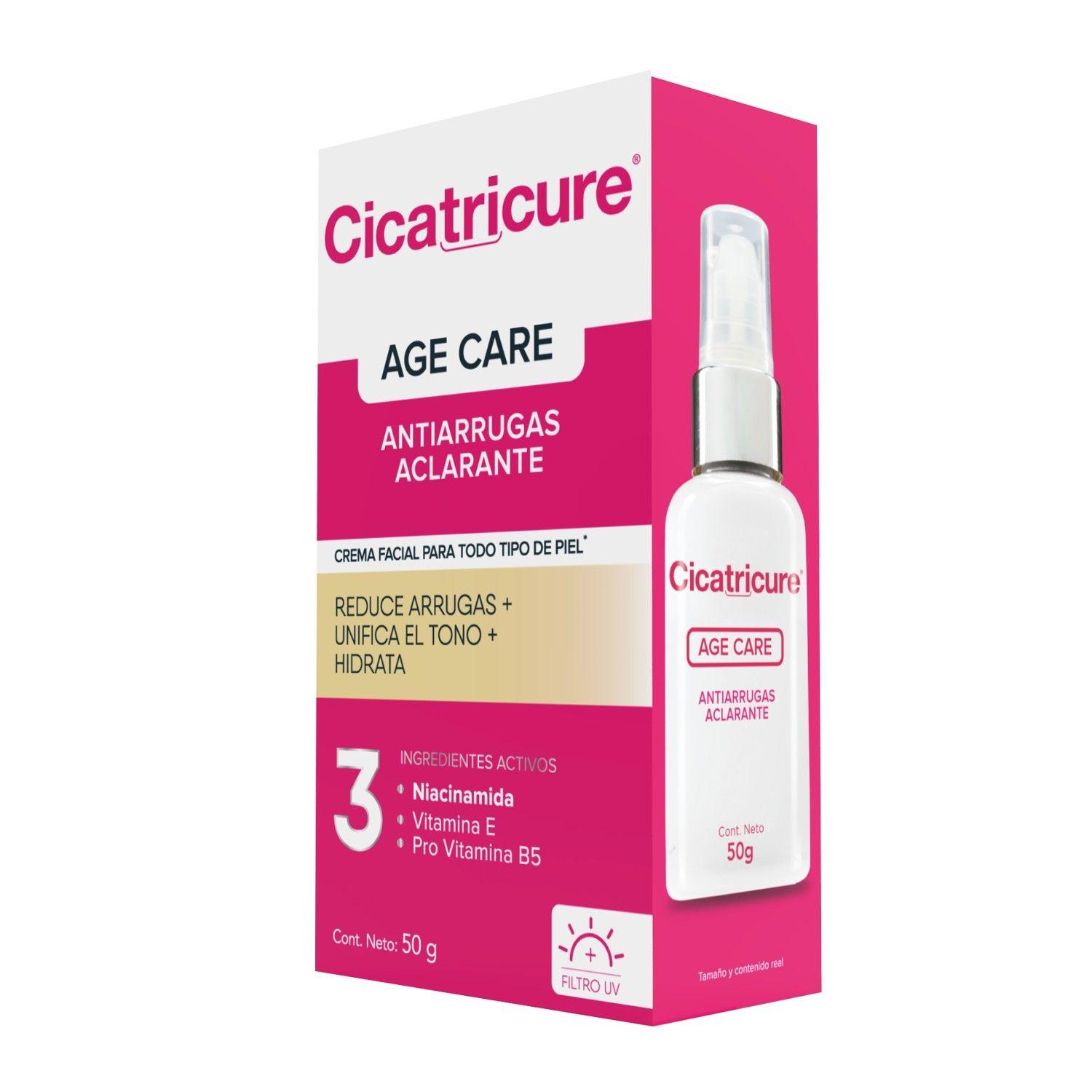 Cicatricure Age Care Crema Antiarrugas Aclarante 50 G-3