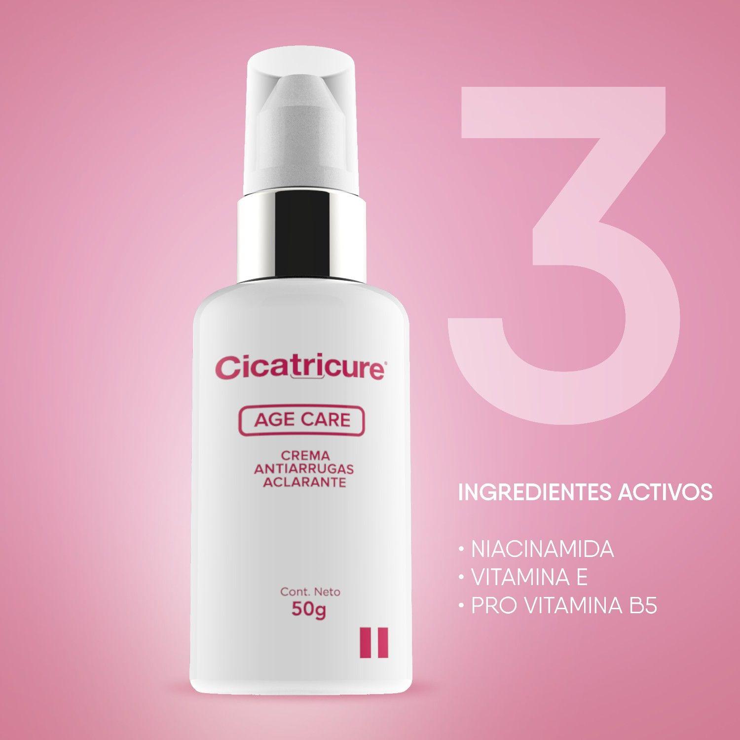 Cicatricure Age Care Crema Antiarrugas Aclarante 50 G-8