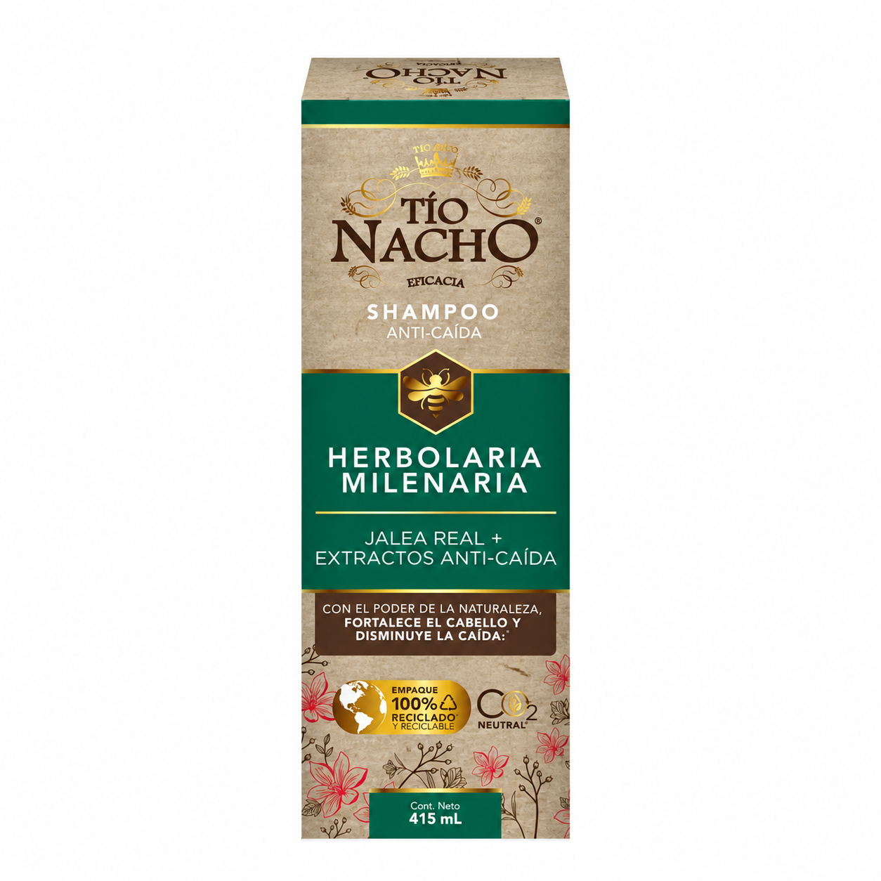 Tío Nacho Shampoo Herbolaria 415 ML-3
