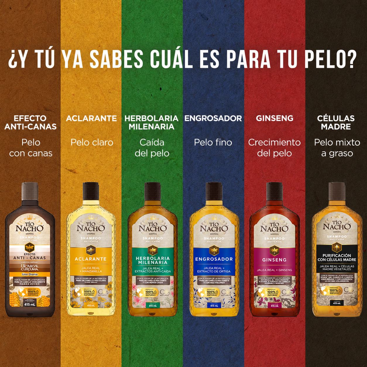 Tío Nacho Shampoo Herbolaria 415 ML-8