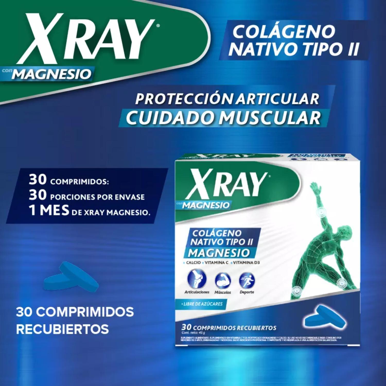 Xray Magnesio 30 comprimidos-2