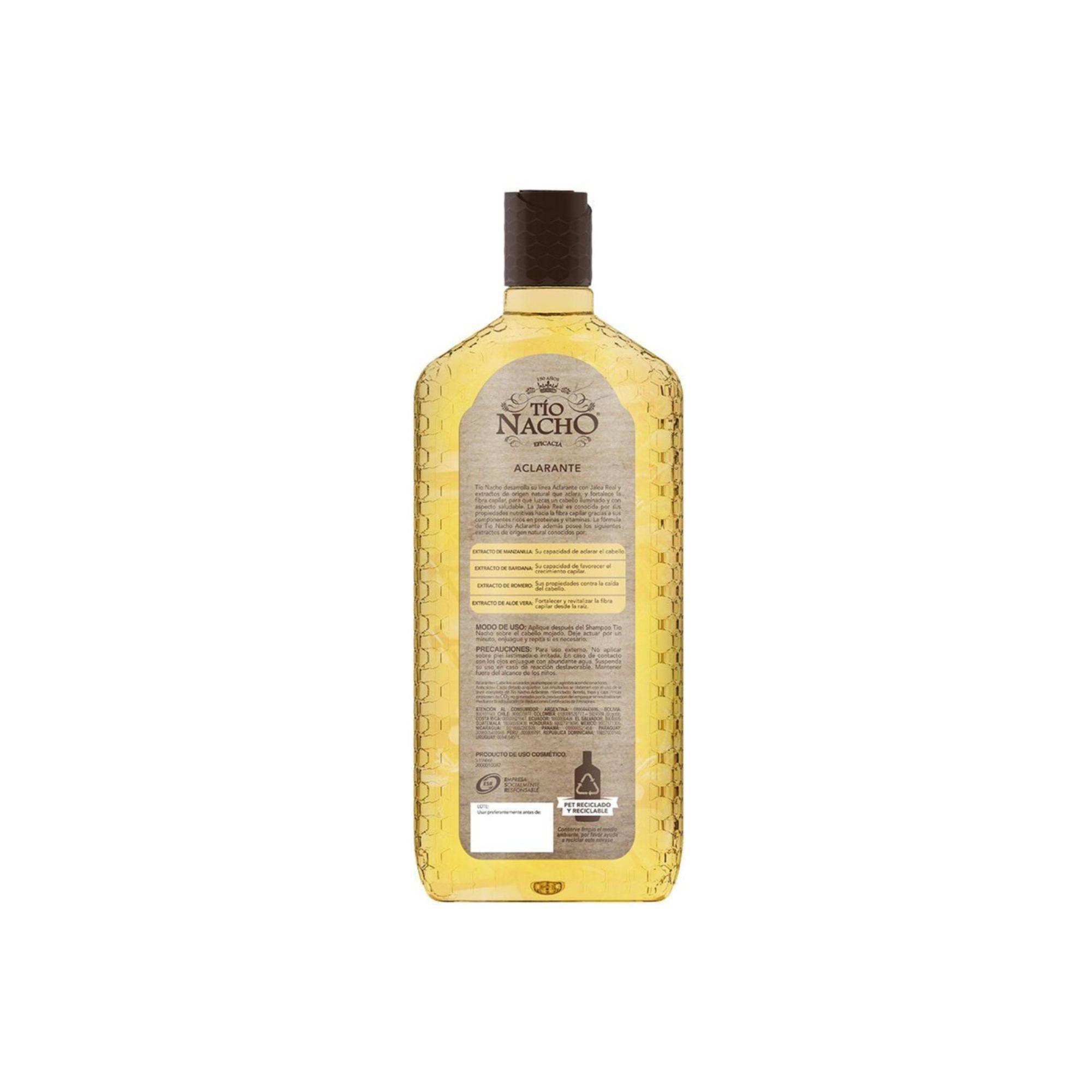 Tío Nacho Shampoo Aclarante 415 ML-2