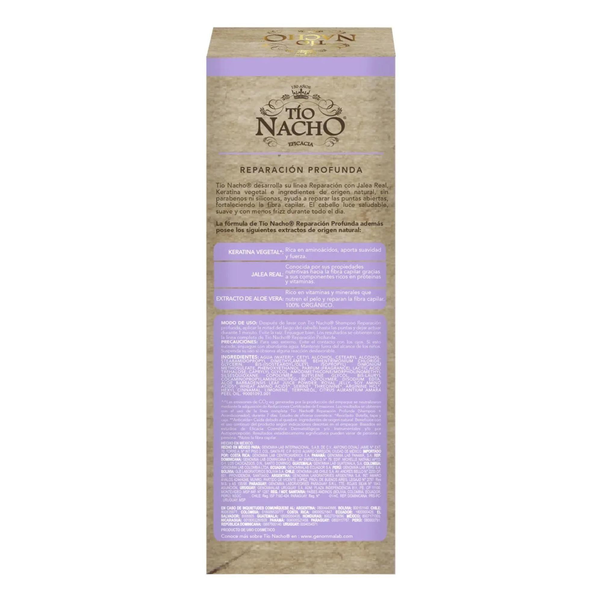 Tio Nacho Acondicionador Reparacion Profunda 415Ml-3