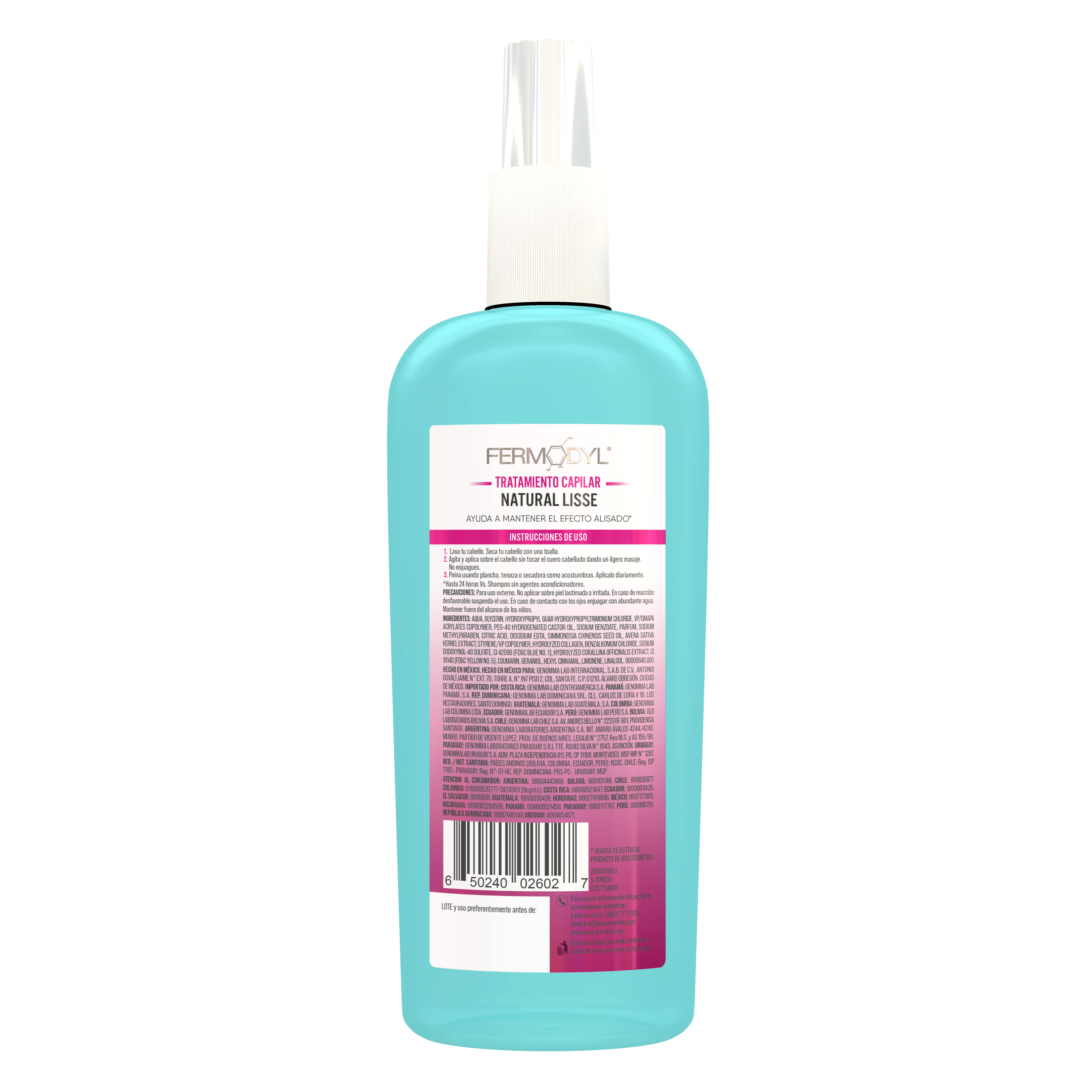 Fermodyl Natural Lisse Crema Para Efecto Alisado 240Ml-2
