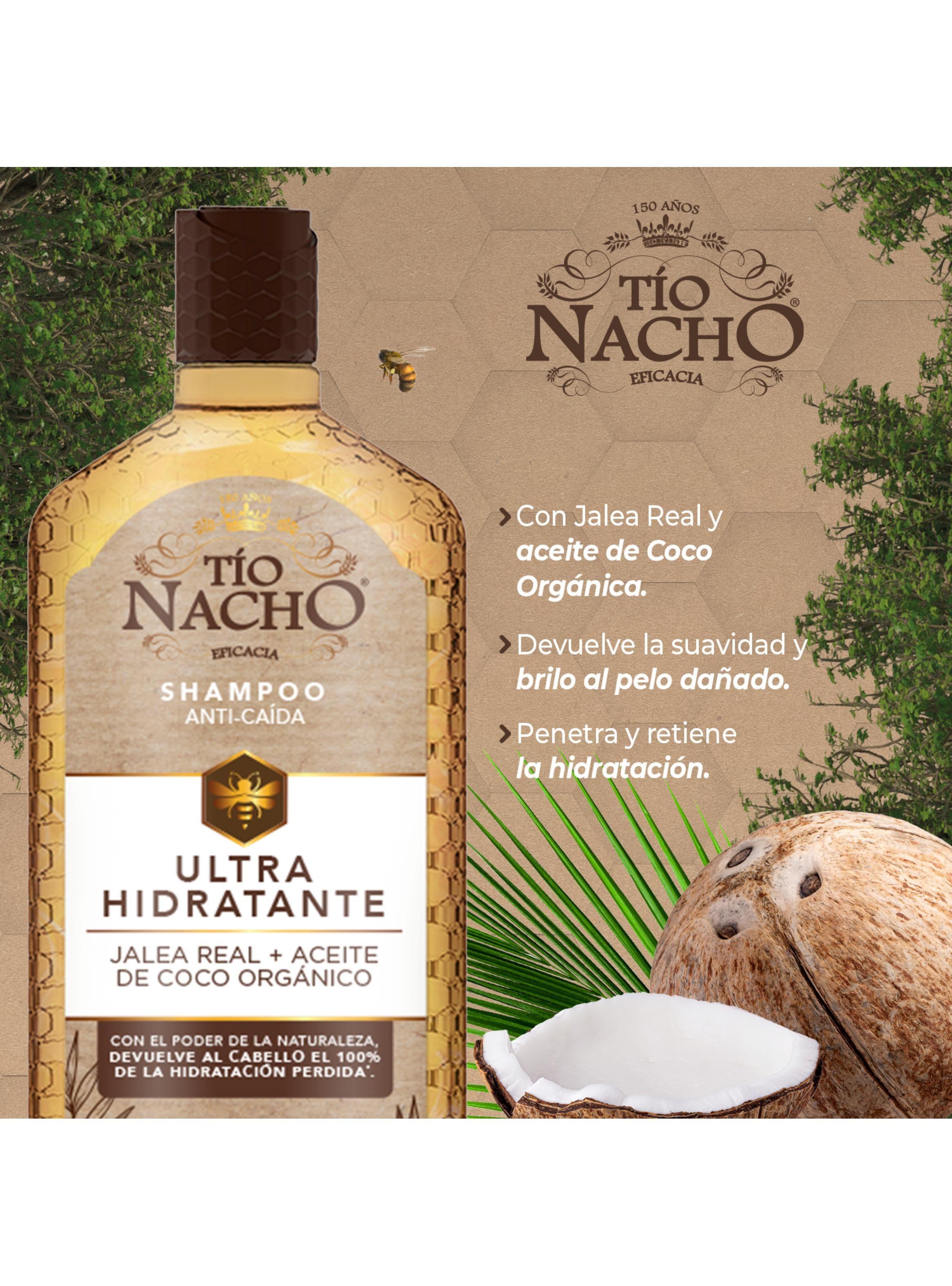 Tío Nacho Shampoo Coco Hidratante 1 Lt-3