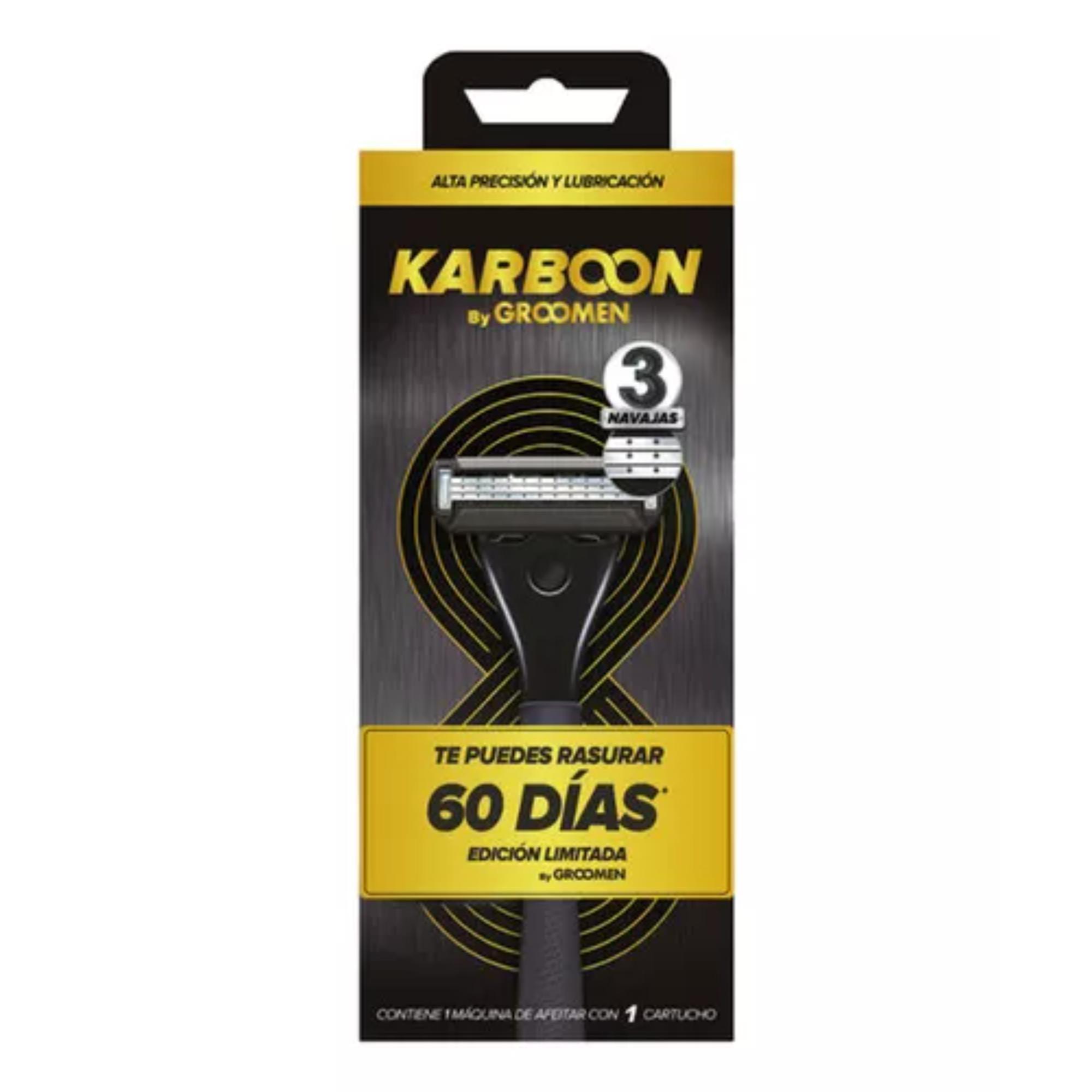 Afeitadora Desechable Groomen Black 300x1-0