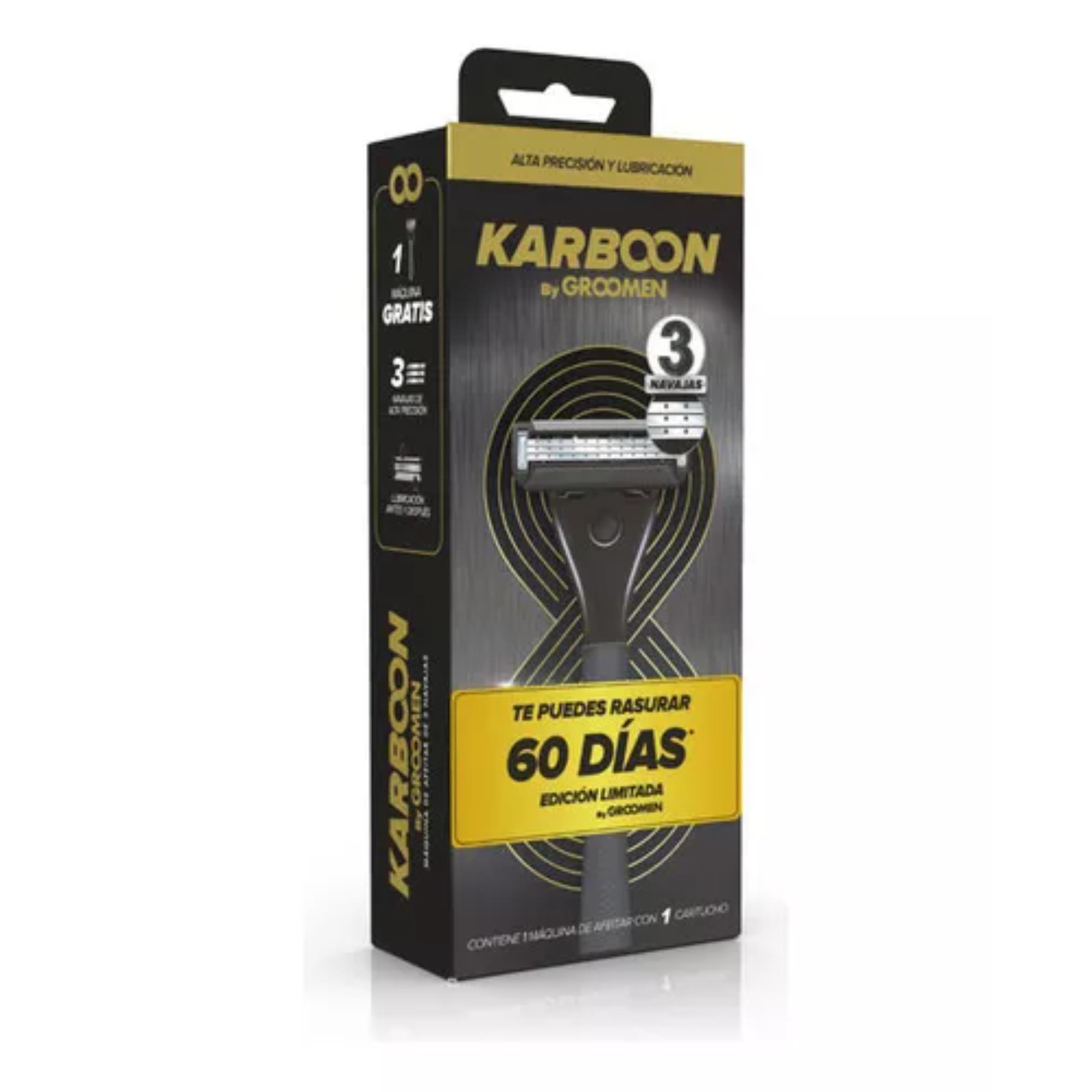 Afeitadora Desechable Groomen Black 300x1-1