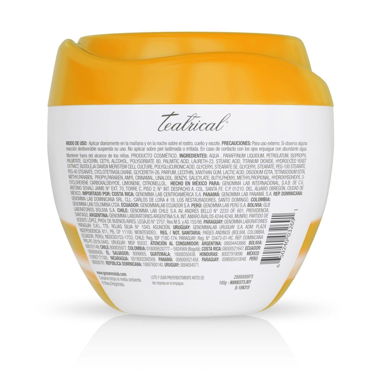 Teatrical Crema Facial Aclaradora 200 GR-2