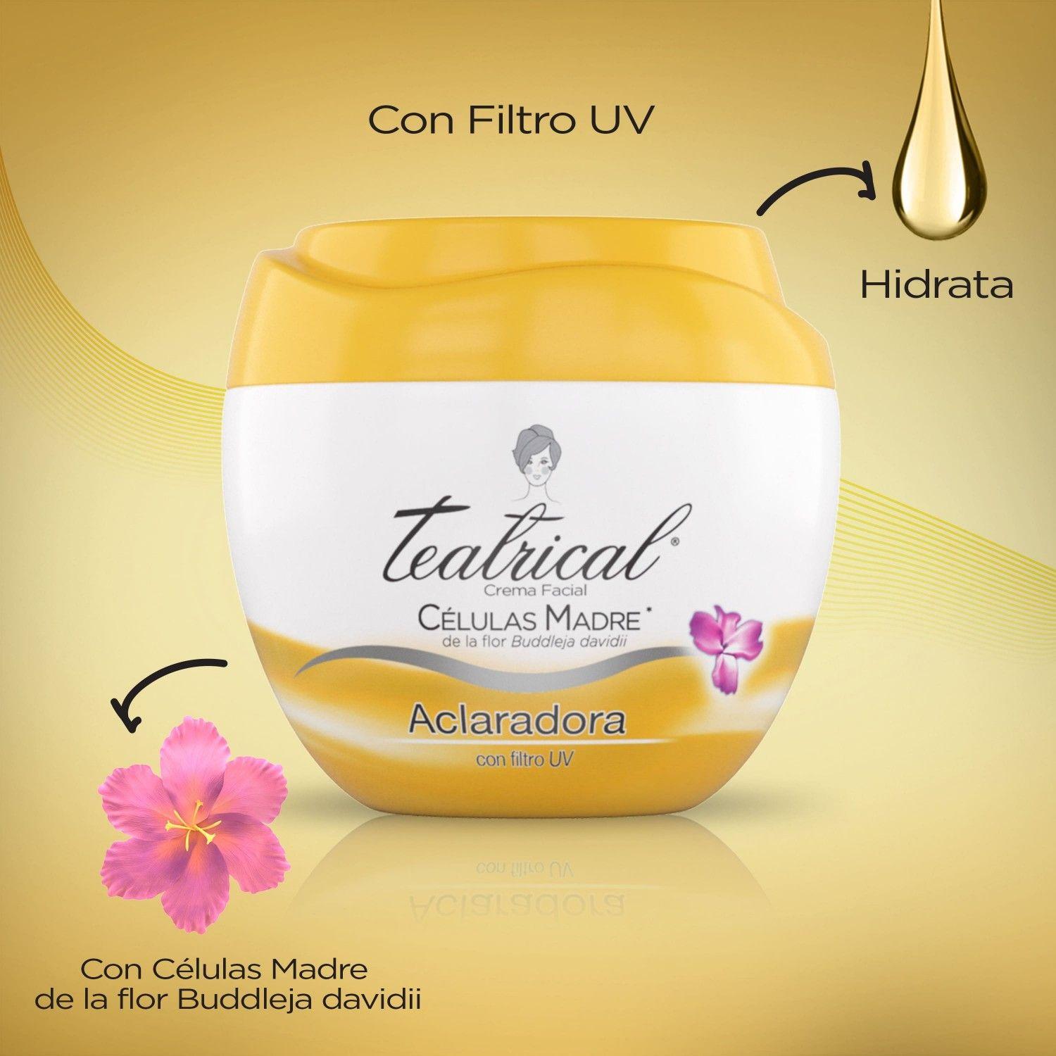 Teatrical Crema Facial Aclaradora 200 GR-3