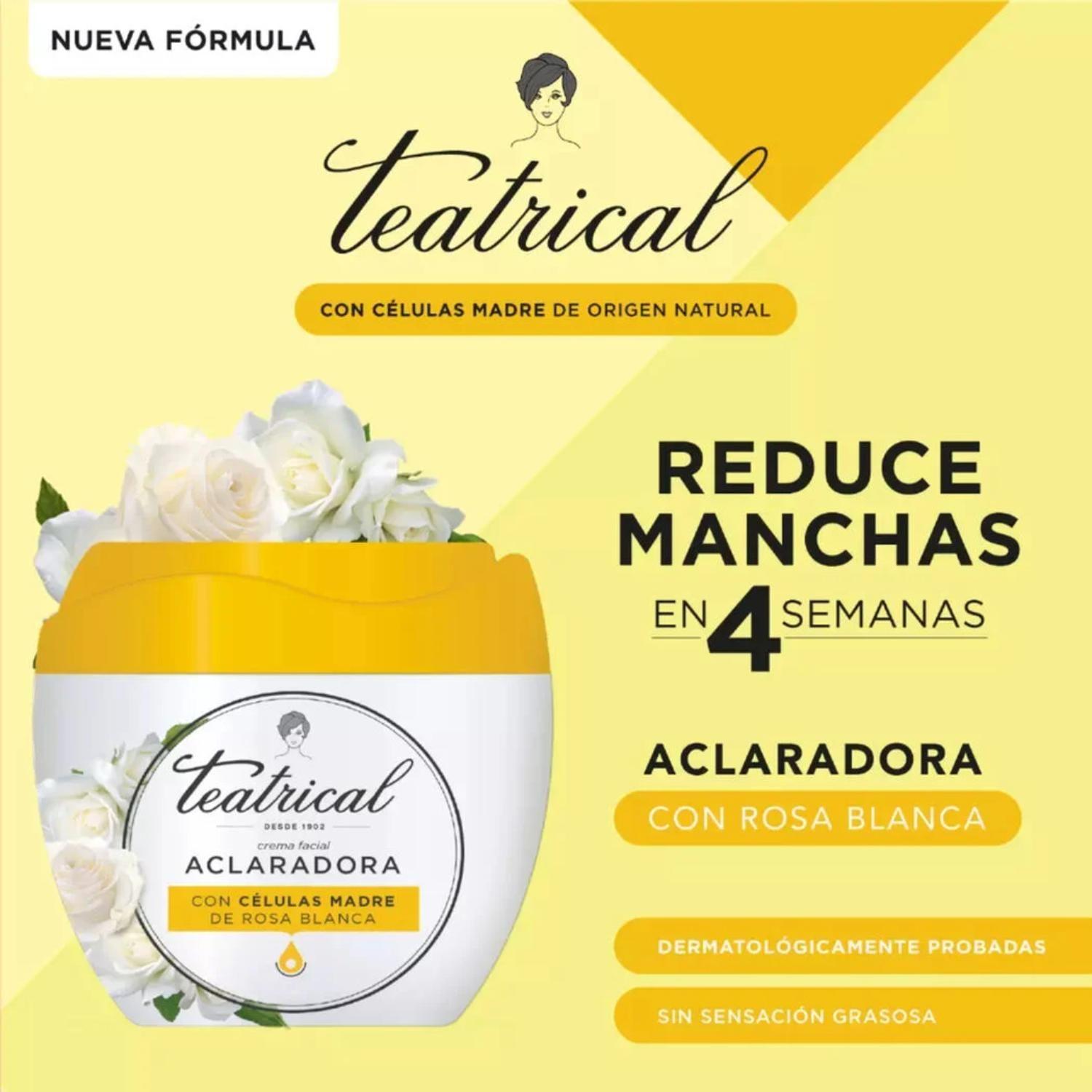 Teatrical Crema Facial Aclaradora 400 G-2