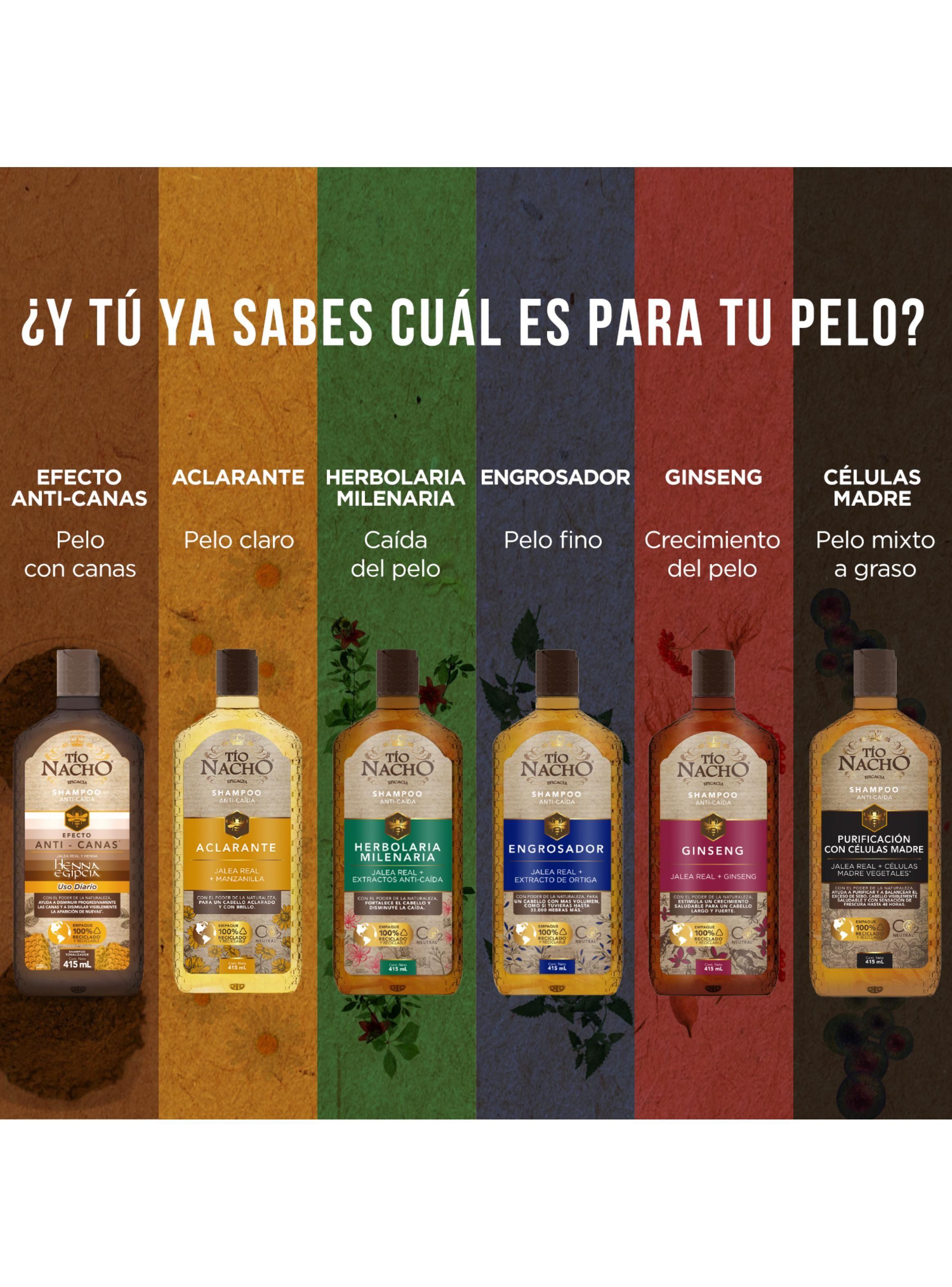 Tío Nacho Shampoo Anti Canas 1 Lt-7