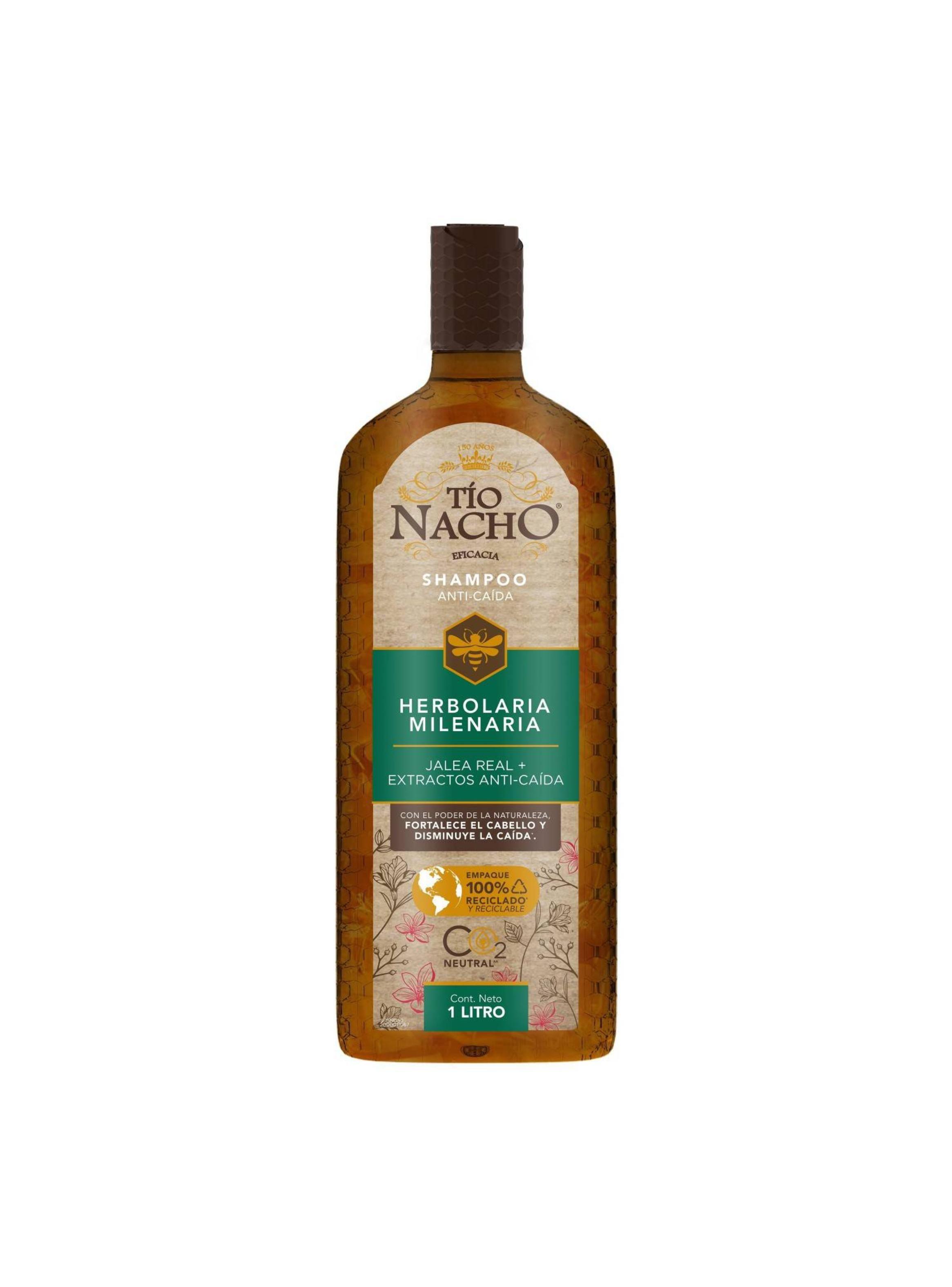 Tío Nacho Shampoo Herbolaria Anti Caída 1 LT-1