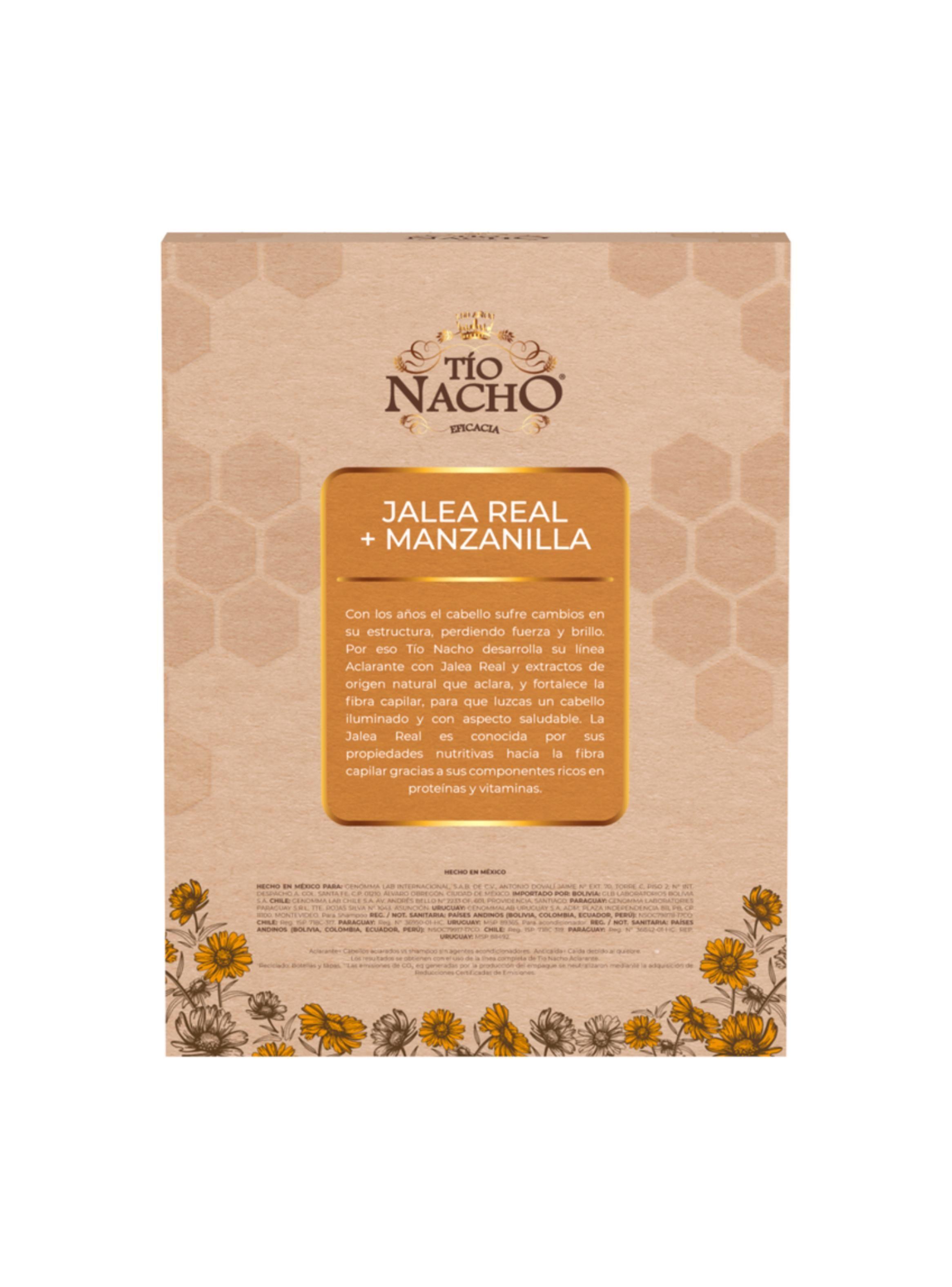 Pack Tío Nacho Aclarante Shampoo + Acondicionador 415 ML-2
