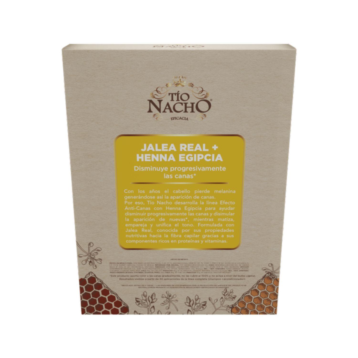 Pack Tío Nacho Anti Canas Shampoo + Acondicionador 415Ml C/U-2