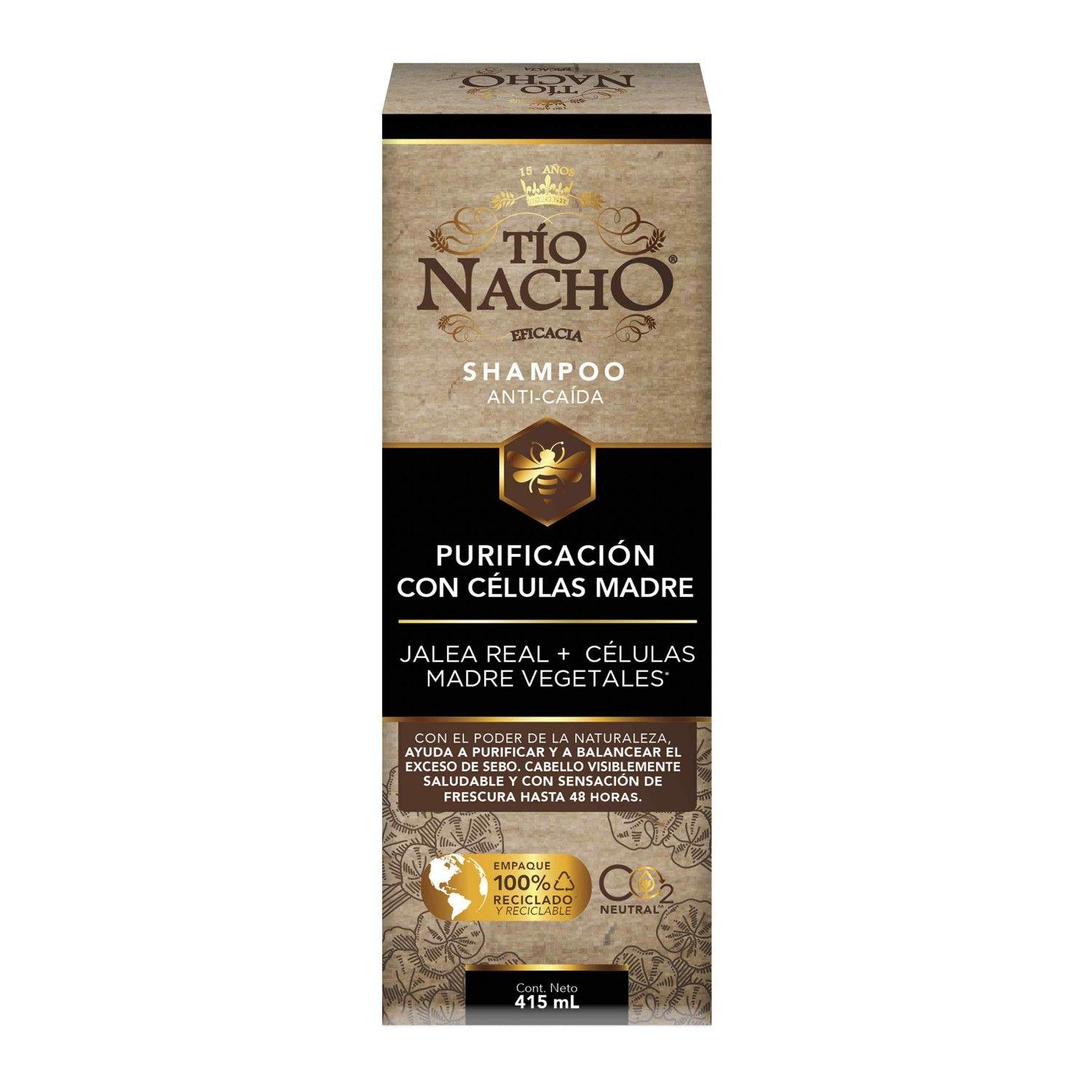 Tío Nacho Shampoo Células Madre Vegetales 415 ML-3