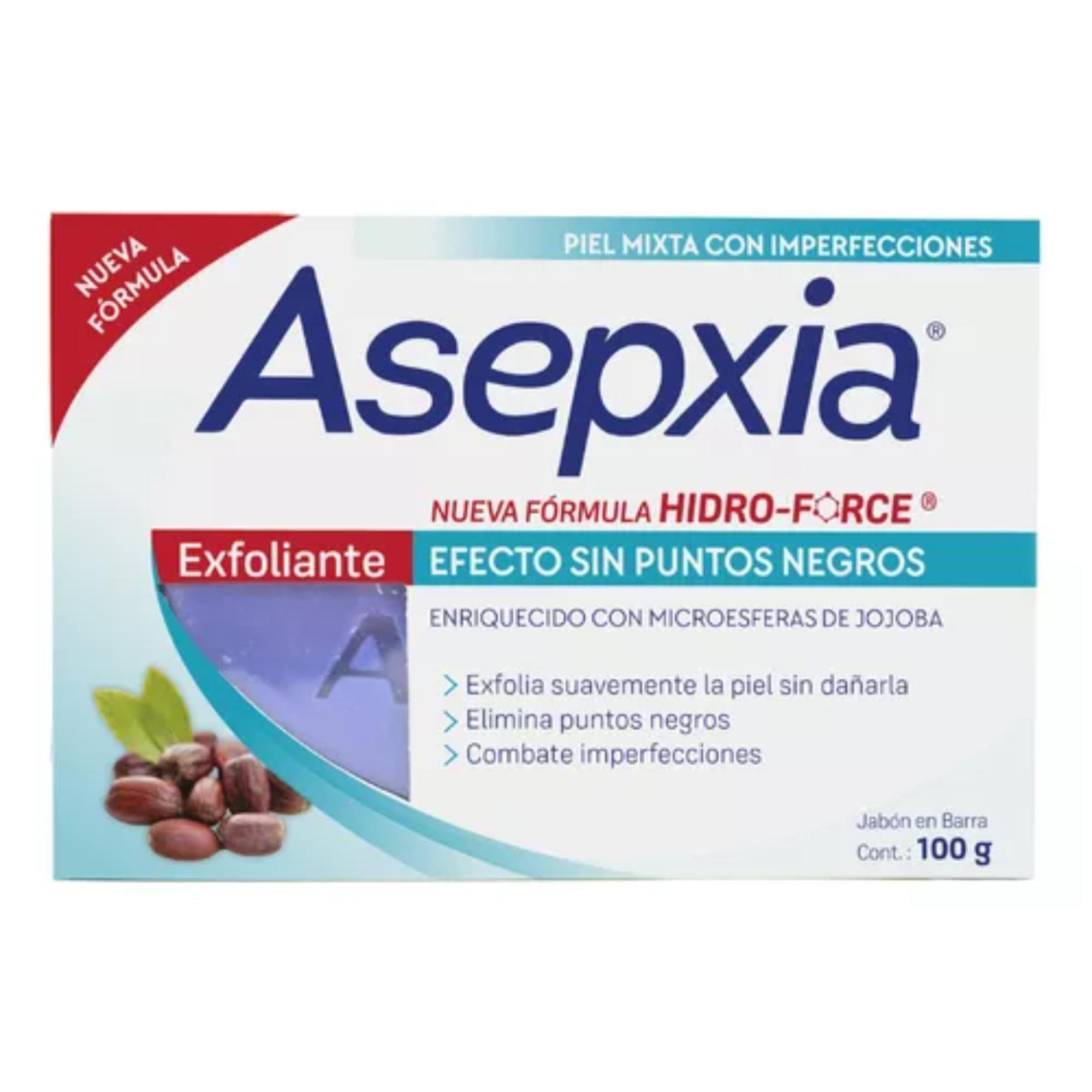 Asepxia Jabón Exfoliante en barra 100 Gr-0